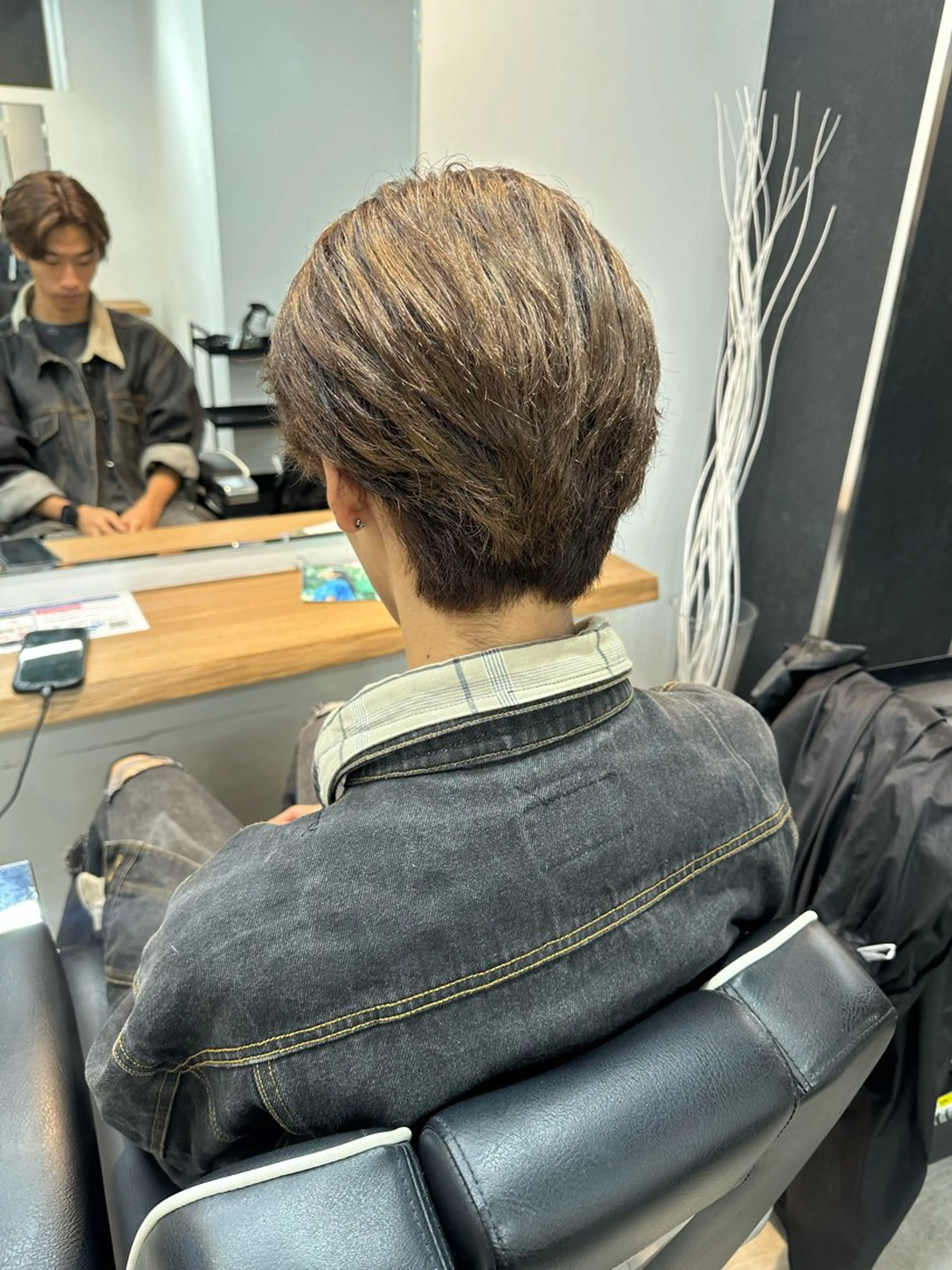 カラー 池田隼也 メンズ/パーマのヘアスタイル