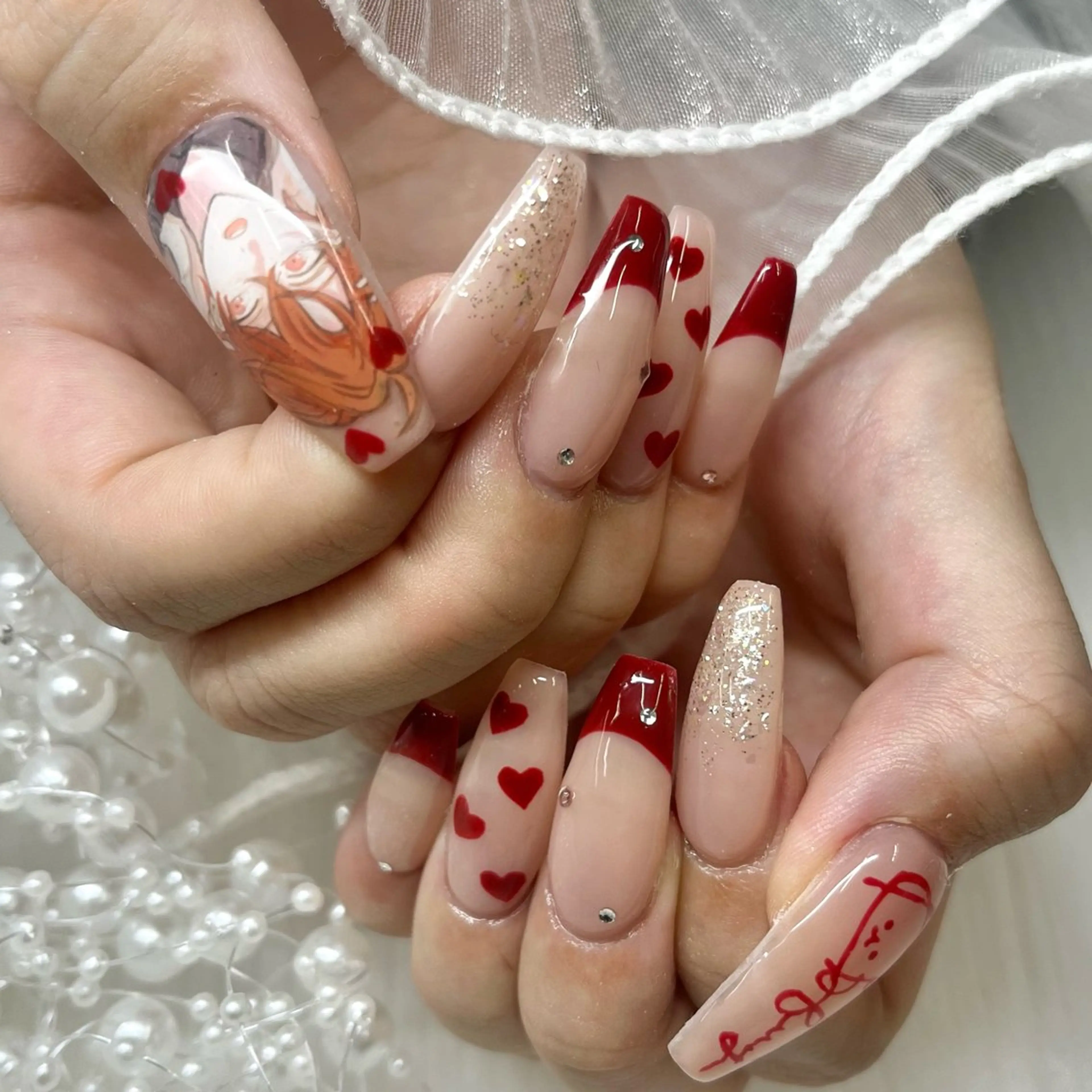 ネイル ハンドネイル 池袋痛ネイル Nok. 渡辺のネイルデザイン