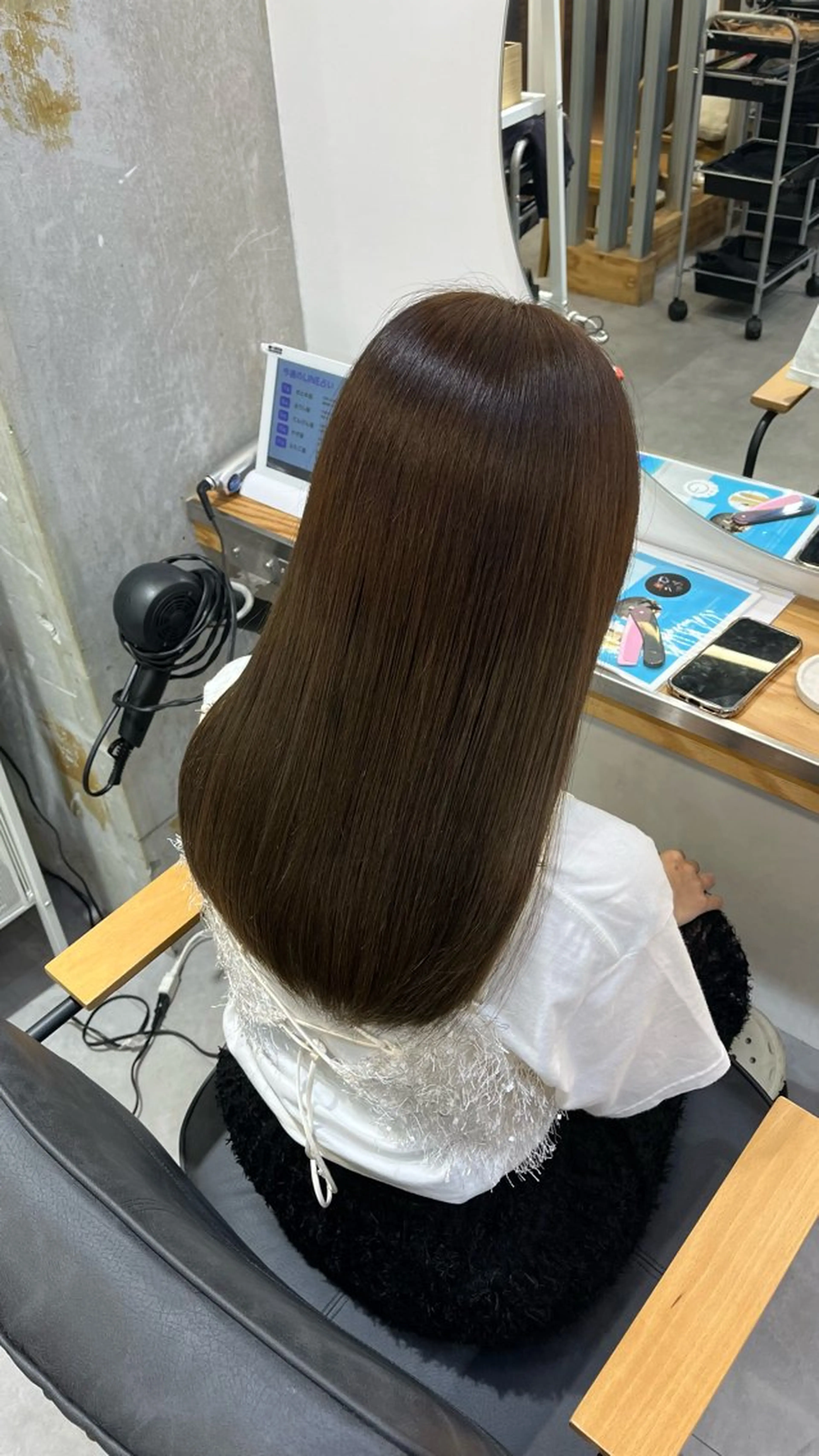 ロング ヘアカラー トリートメント 冨田 悠稀/ 髪質改善特化🫧のヘアスタイル