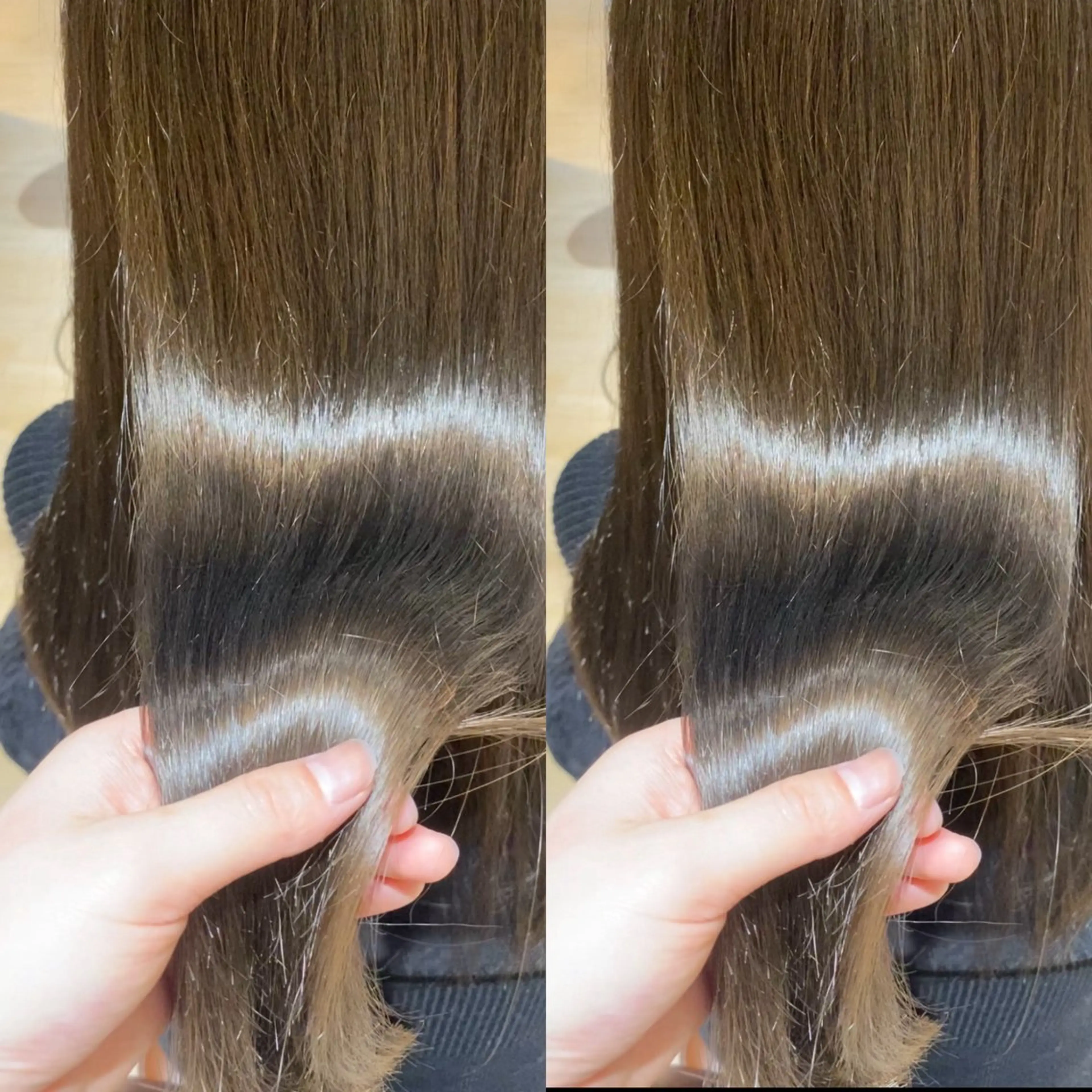 セミロング カラー ベージュカラー オリーブベージュ ヘアカラー トリートメント 髙木美緒🌿 レイヤー/アレンジのヘアスタイル