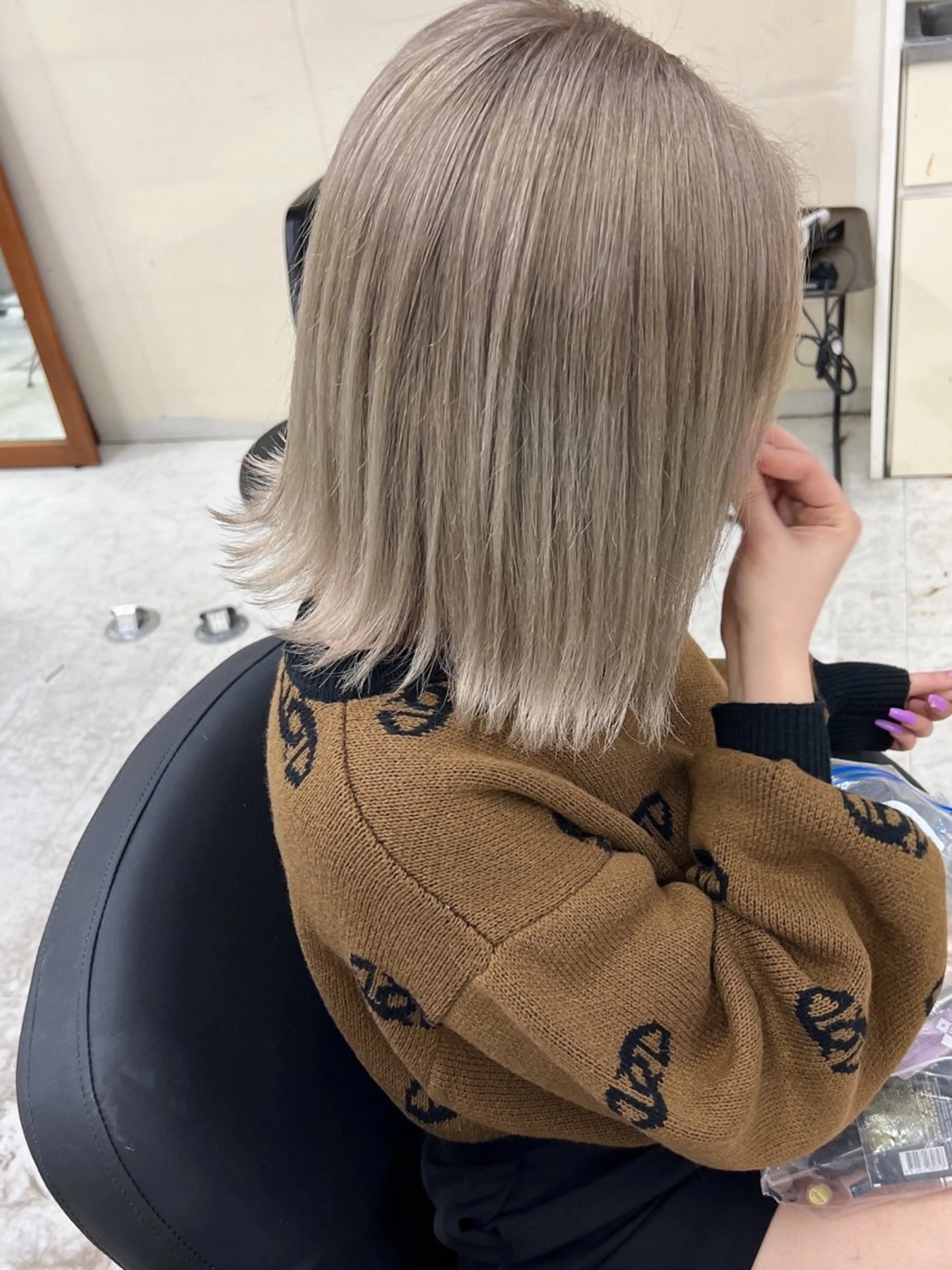 ショート エクステ＆カラー 特化F-card上通のヘアスタイル