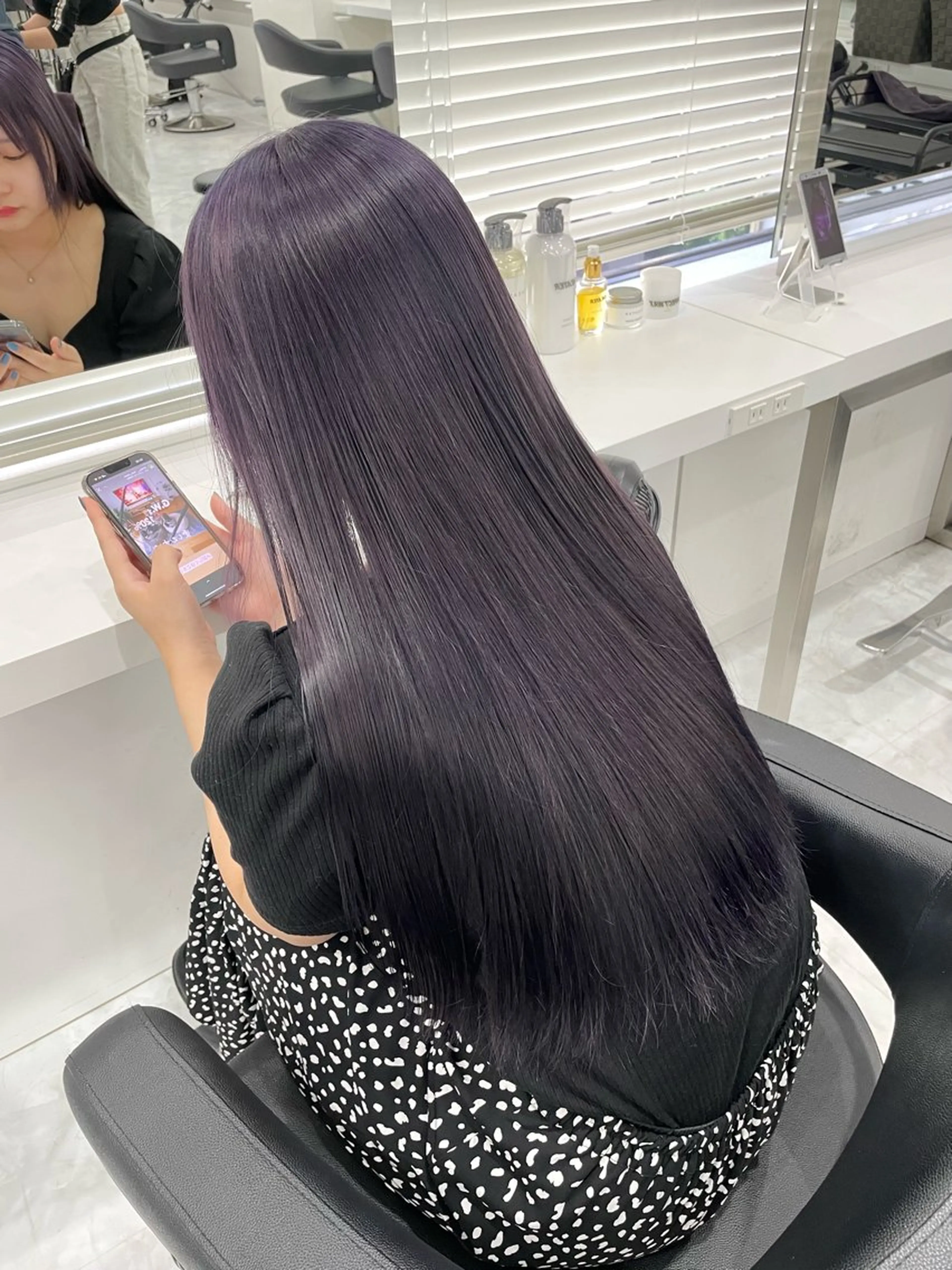 カラー ヘアカラー 大人っぽ韓国🤍ブリ ーチ/mitsukiのヘアスタイル