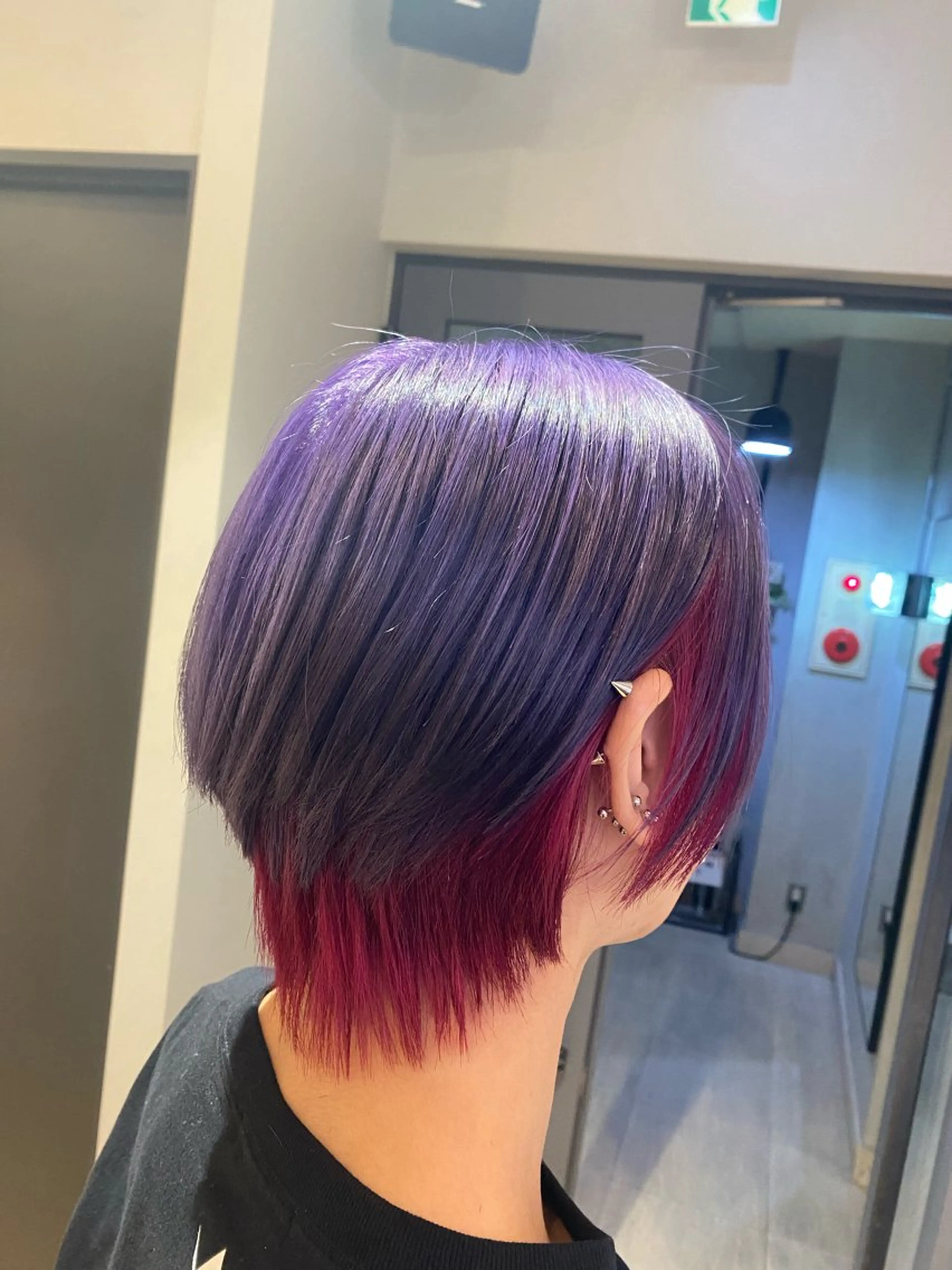 メンズカット✂️×インナーカラー⭕️の写真