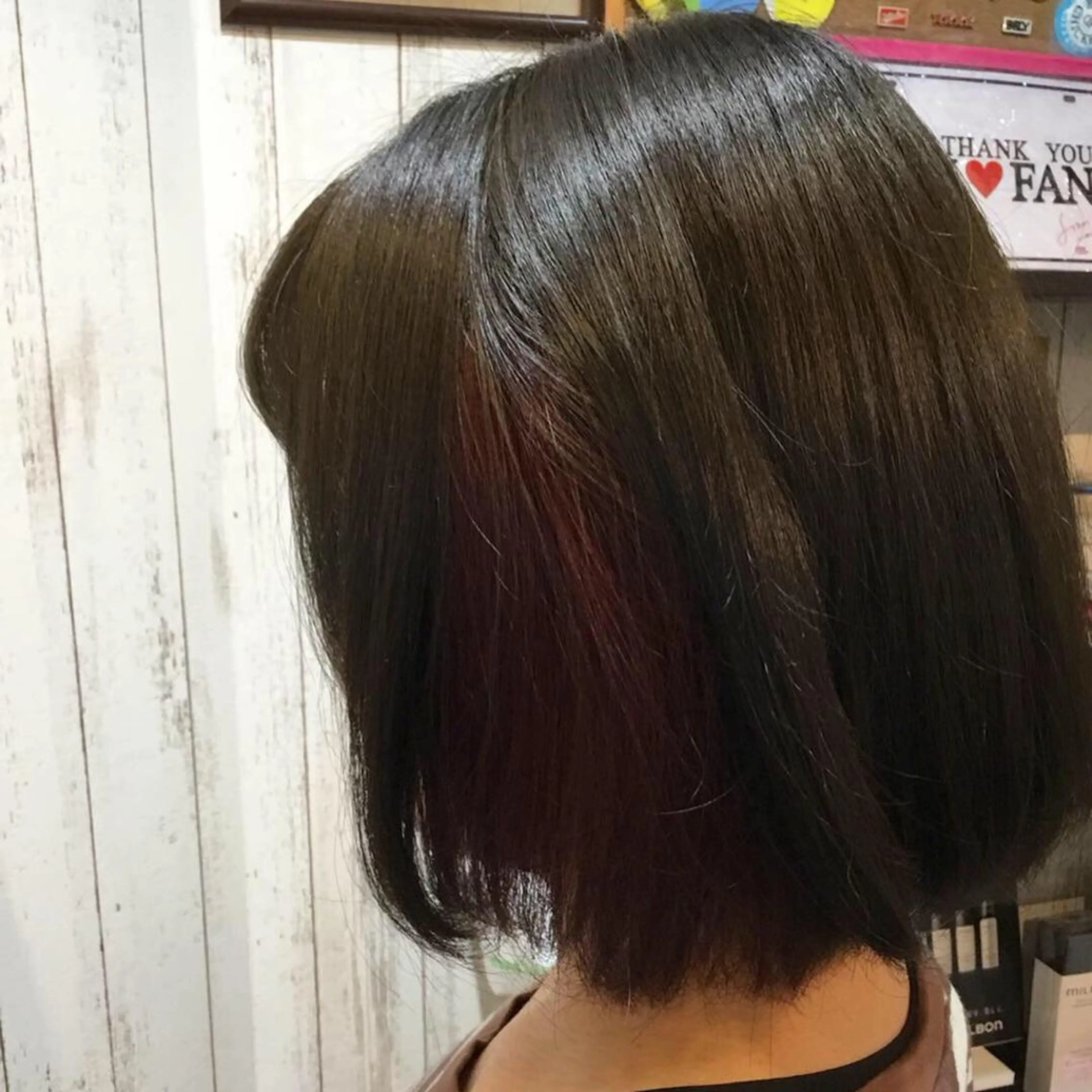 ミディアム カラー embrace エンブレイスのヘアスタイル