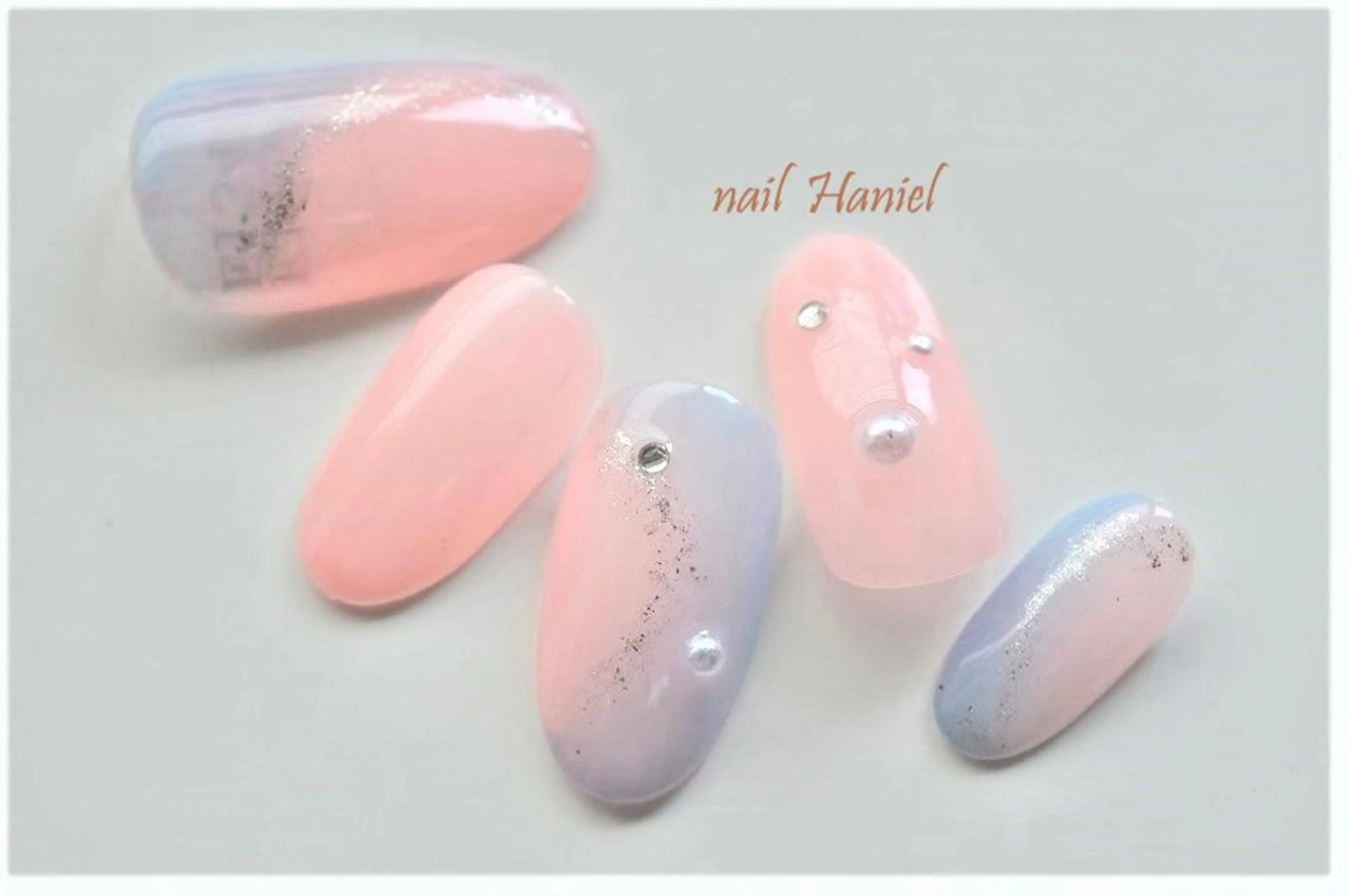 ネイル フットネイル ジェルネイル パラジェル nail Haniel所属・半蔵門サロンハニエル 魅神 ちよのネイルデザイン