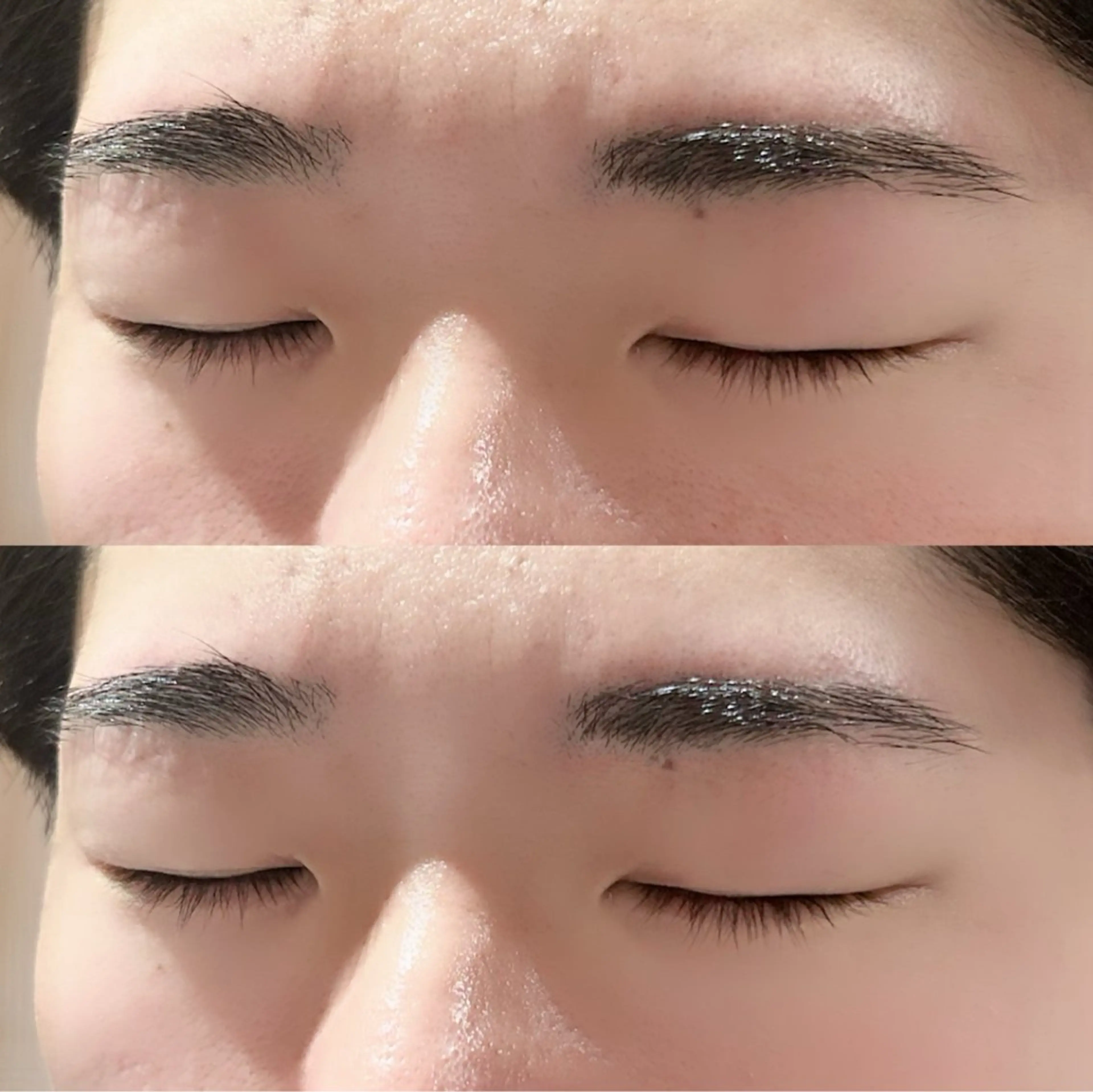 🚹メンズ脱毛 WAXメンズ眉スタイリング🍀︎ #メンズアイブロウ#平塚の写真