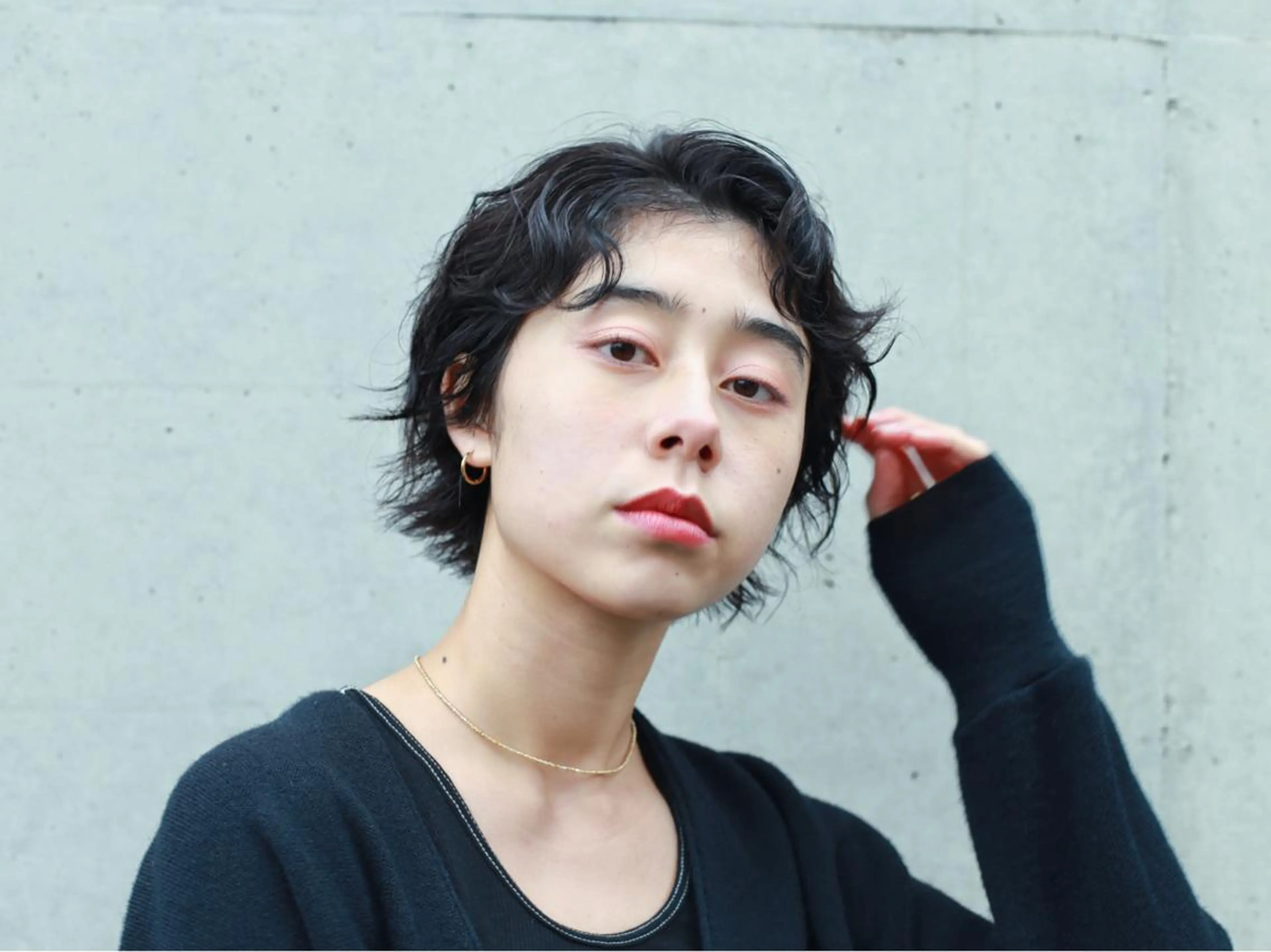 ショート パーマ 🌈ご予約リクエスト 📩ください⭐️のヘアスタイル