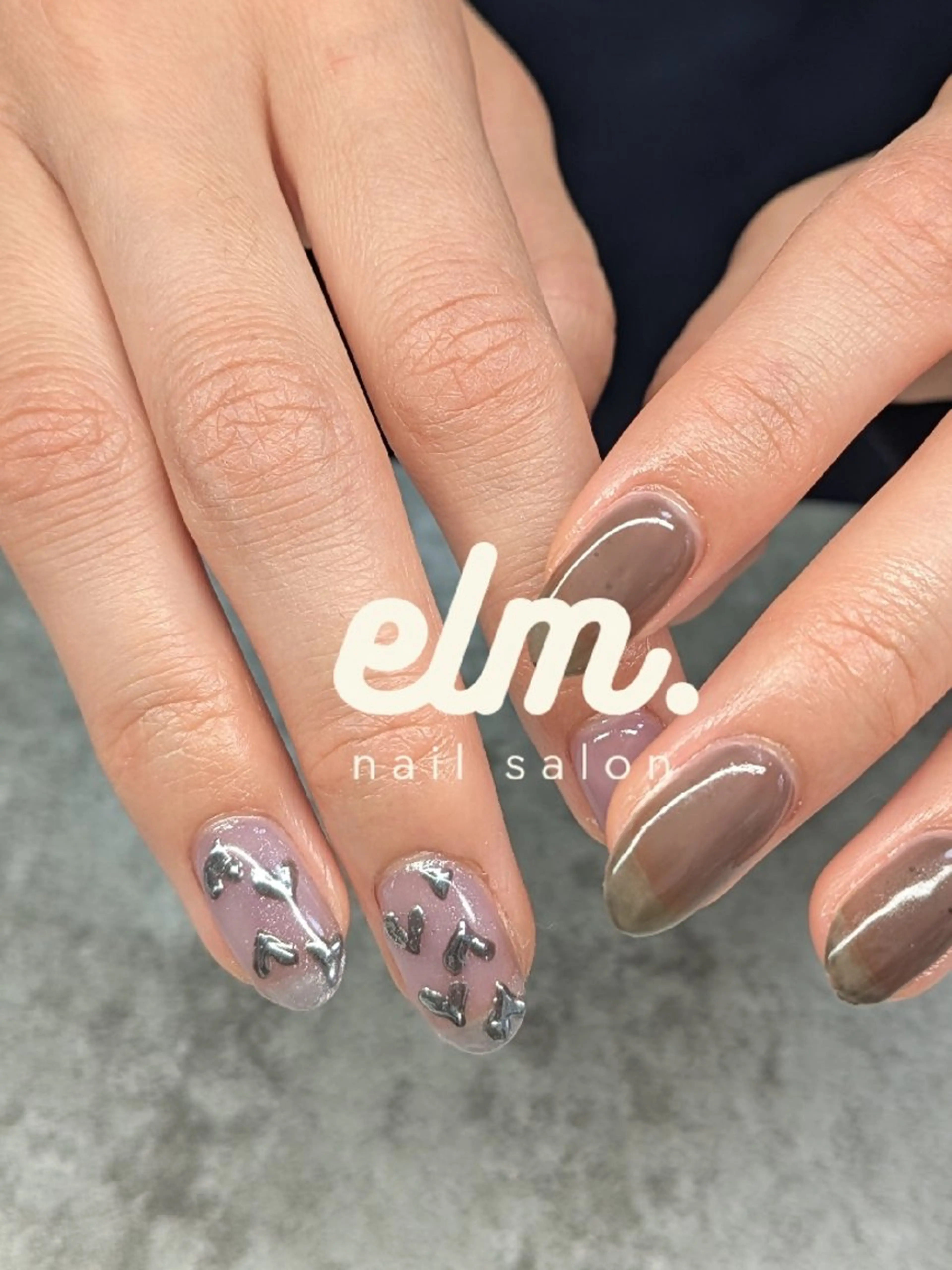 ネイル アートネイル nail salon elm.所属・nail salon elm. まゆこのネイルデザイン