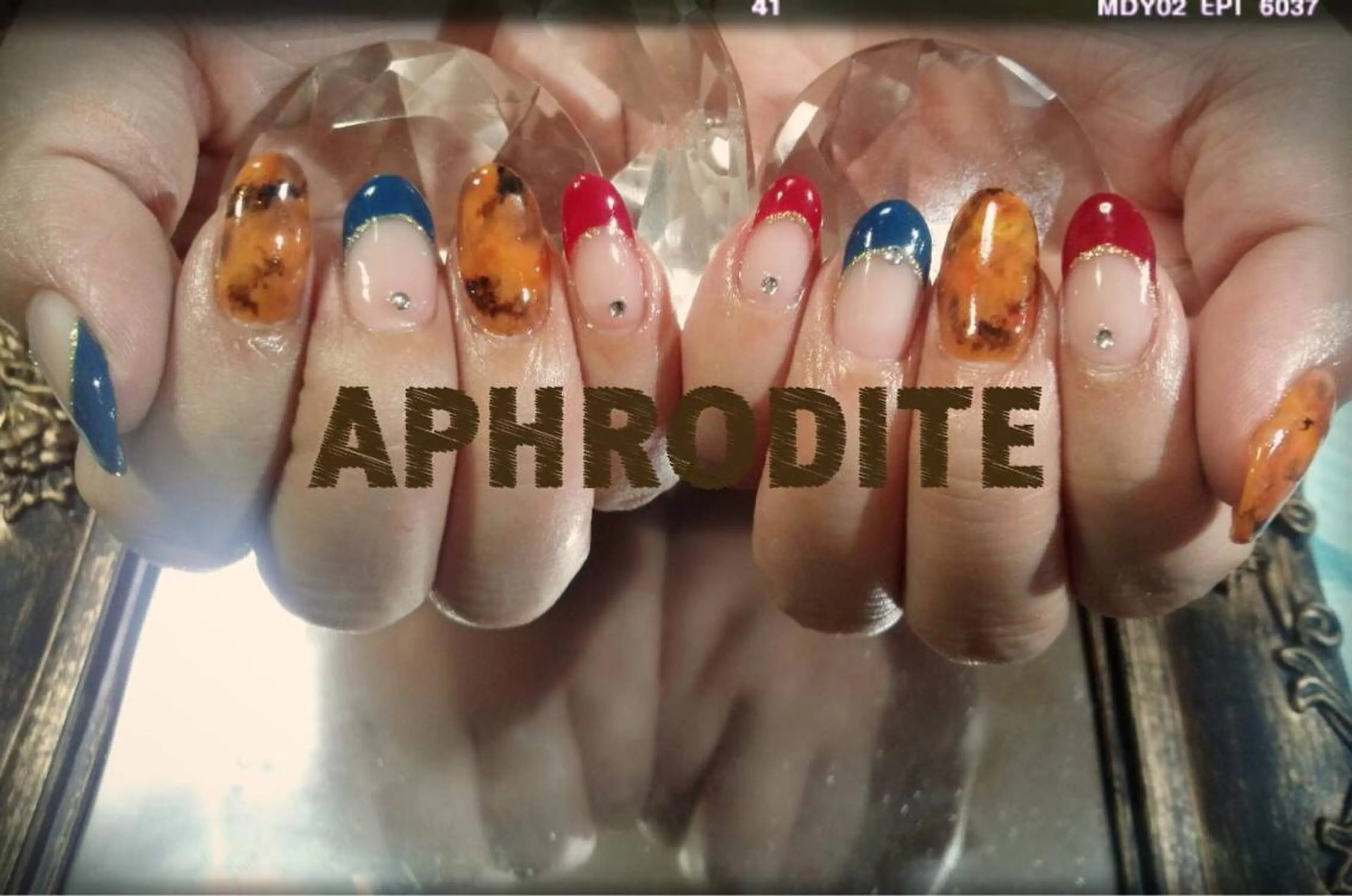 ネイル アートネイル ジェルネイル APHRODITE Nagisaのネイルデザイン