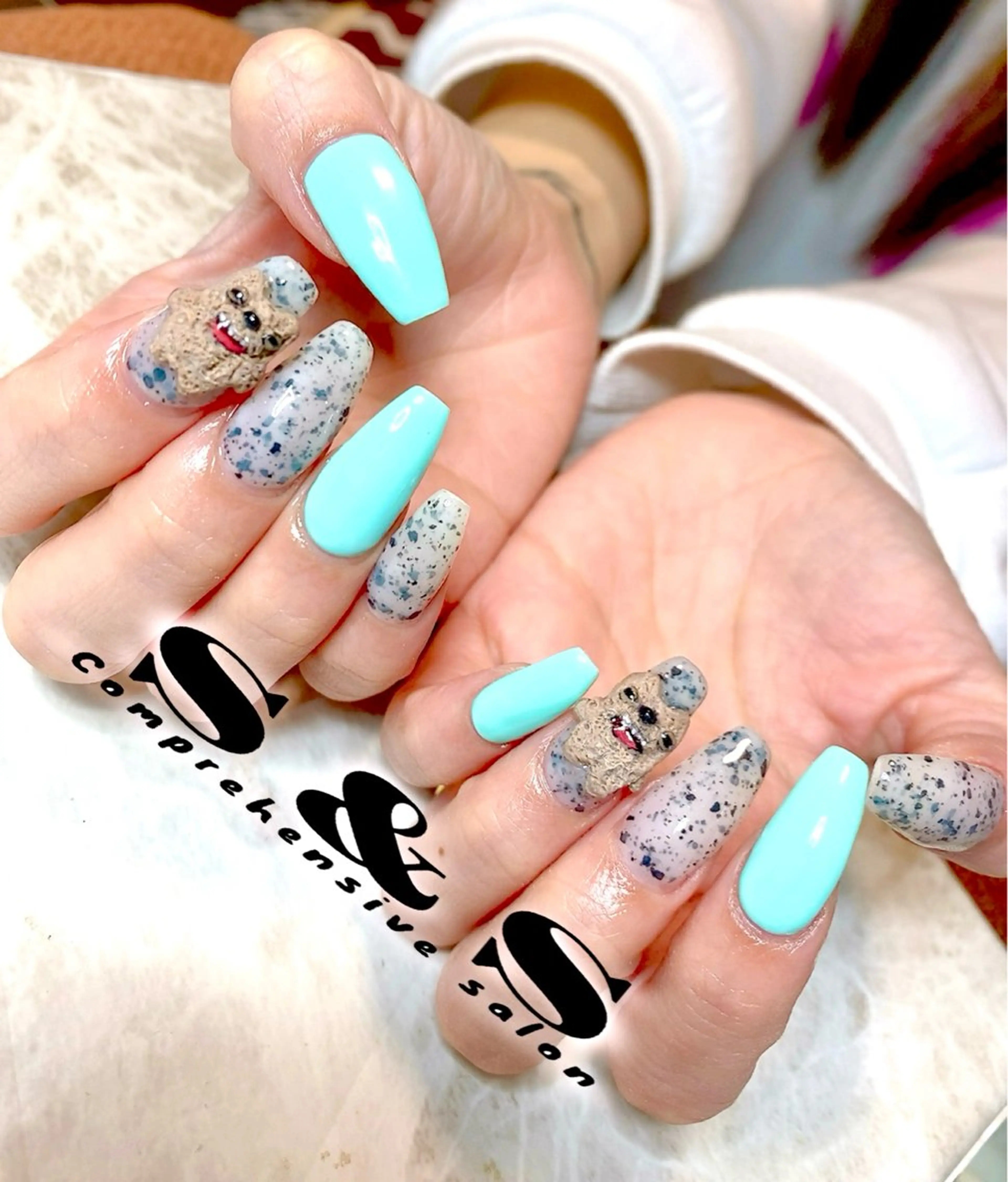 ネイル 長さ出し メンズネイル 持ち込み スカルプネイル S&S 村田小百合のネイルデザイン