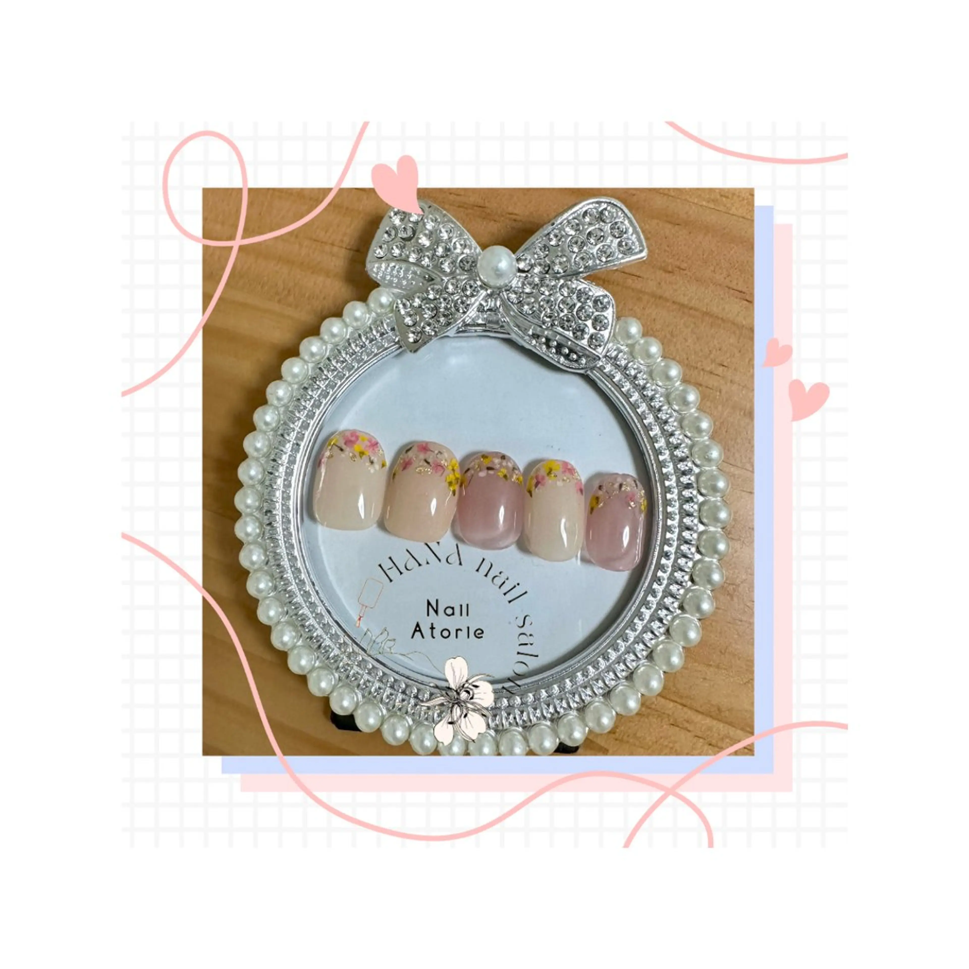 ネイル 桜ネイル 春ネイル HaNA 　nail salonのネイルデザイン