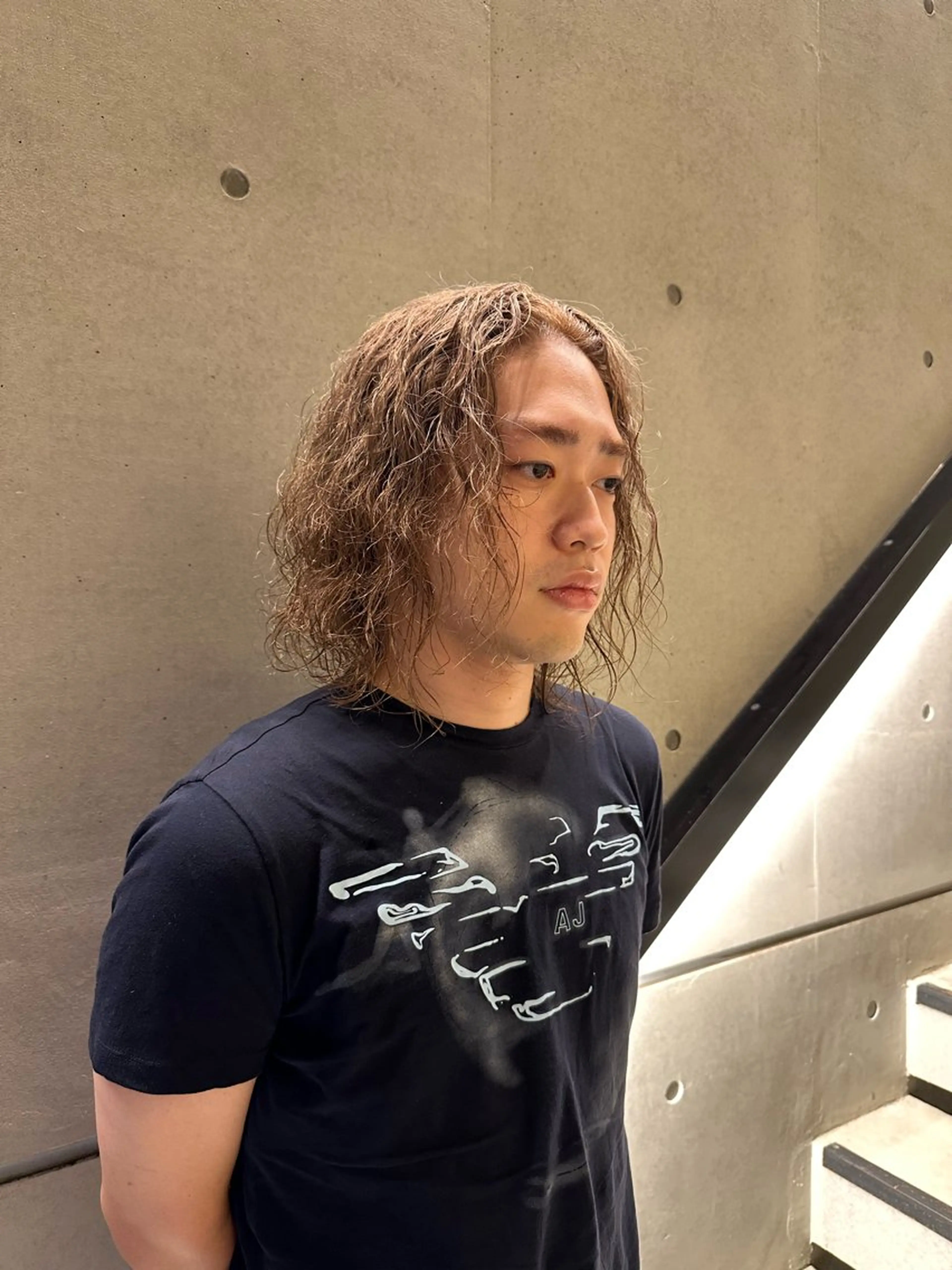 メンズ メンズブリーチ EACH(いーち)所属・ショート/レイヤー /顔周り小田大樹のヘアスタイル
