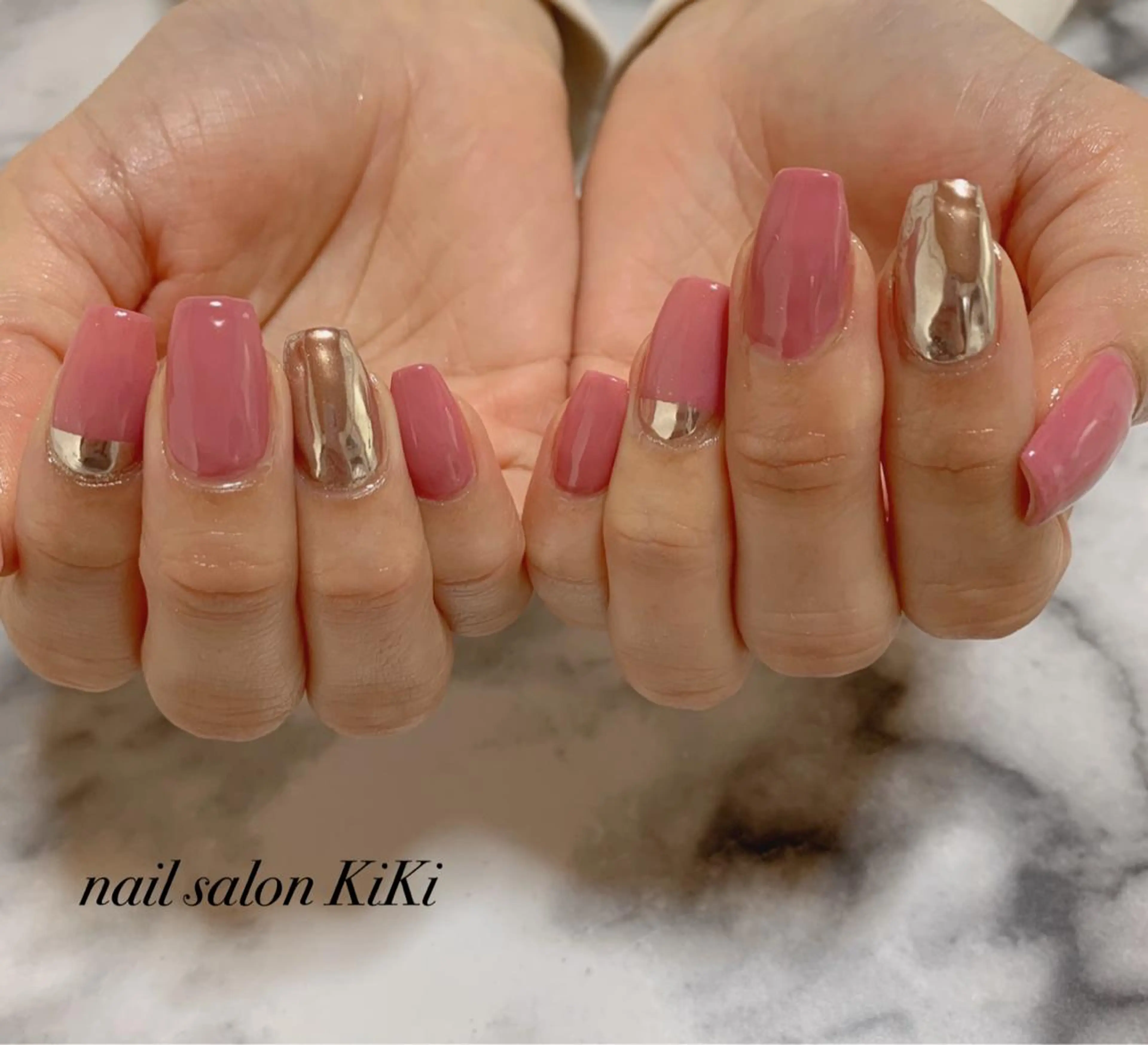 ネイル ミラーネイル K. KiKiのネイルデザイン