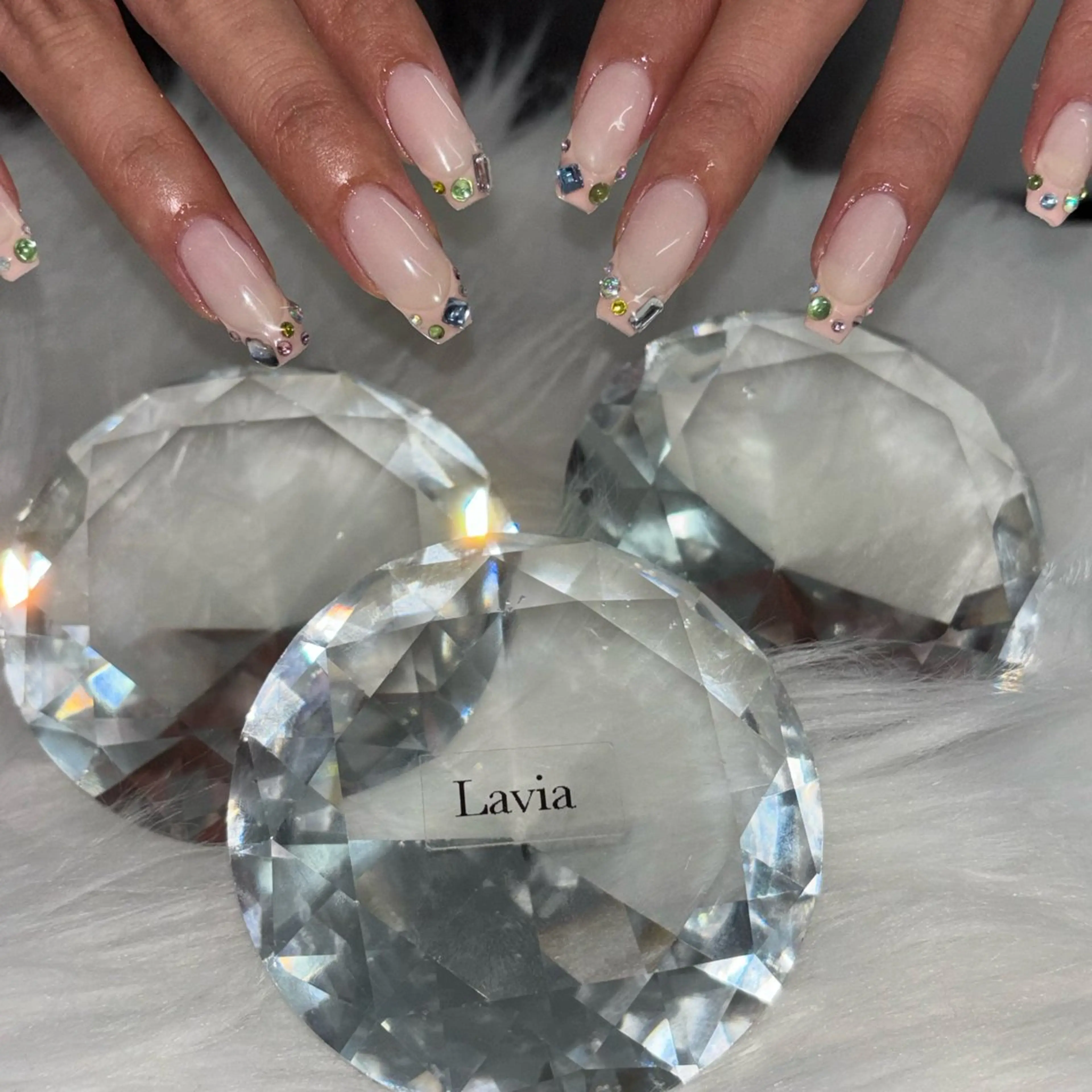 ネイル フレンチネイル ハンドネイル nail salon Lavia所属・Lavia🎀 kahoのネイルデザイン
