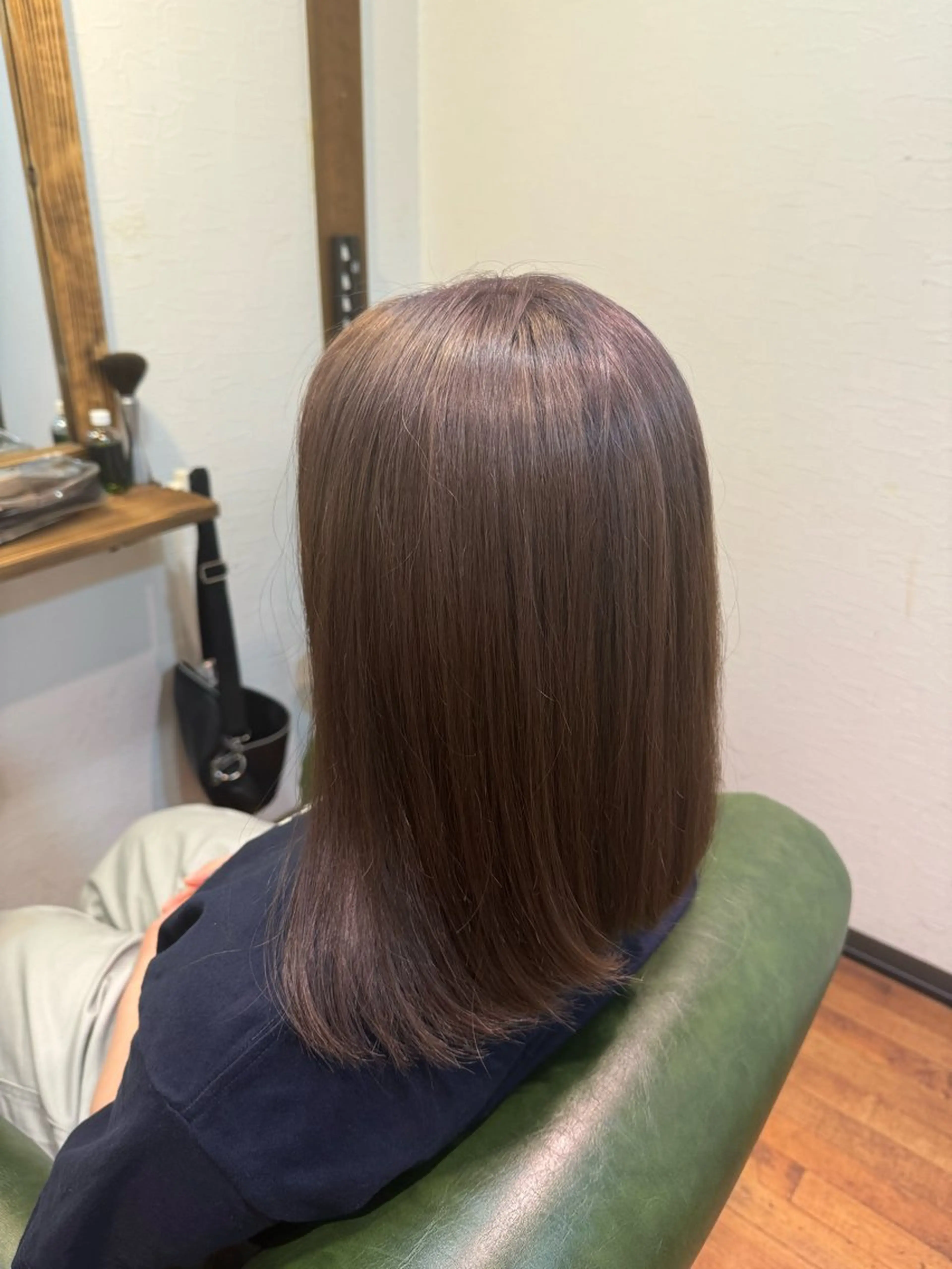 ミディアム カラー グレージュ ラベンダーカラー ラベンダーグレージュ ラベンダーグレー 藤川 瑛梨奈のマツエク・マツパデザイン