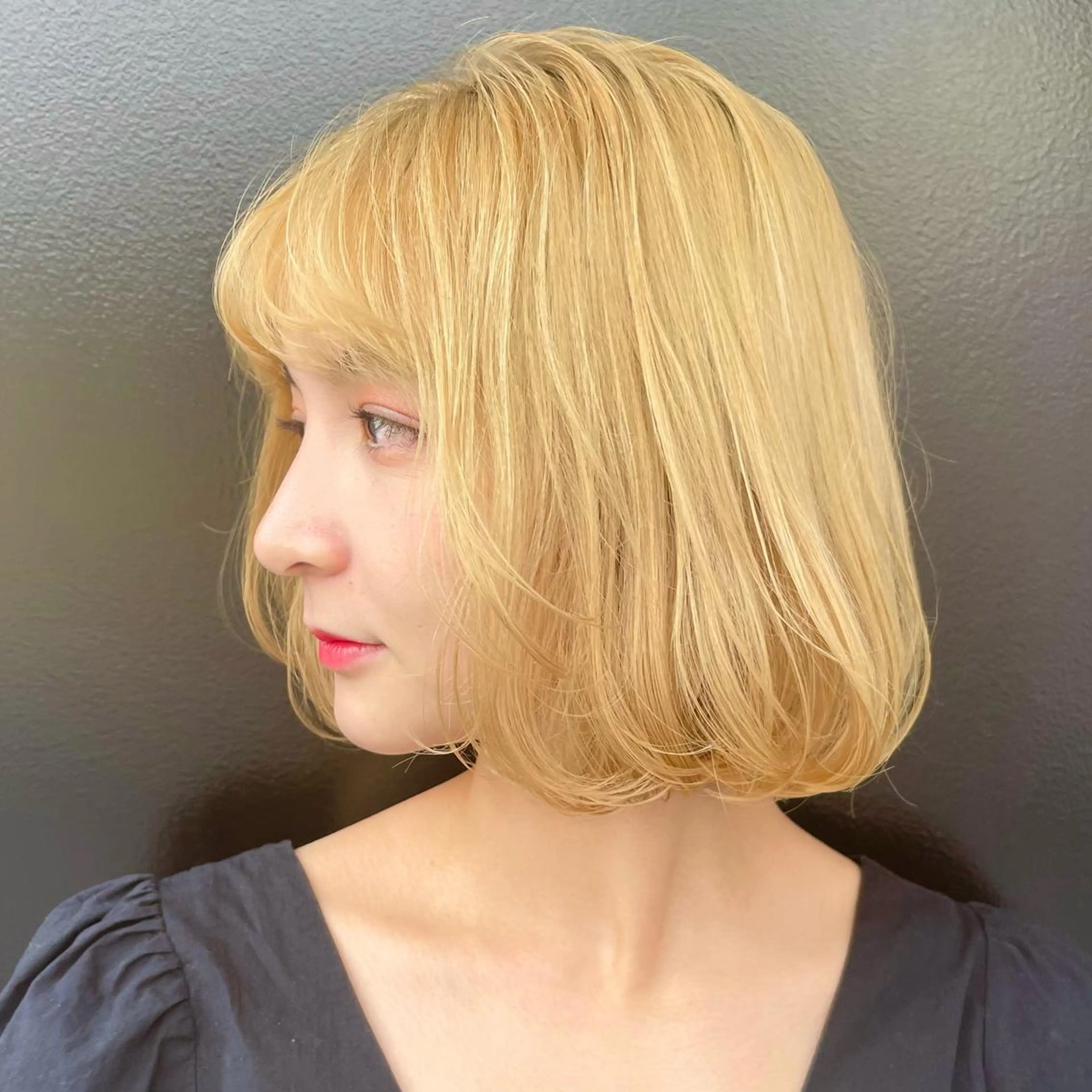 ミディアム ボブ est hair mar所属・ami .のヘアスタイル
