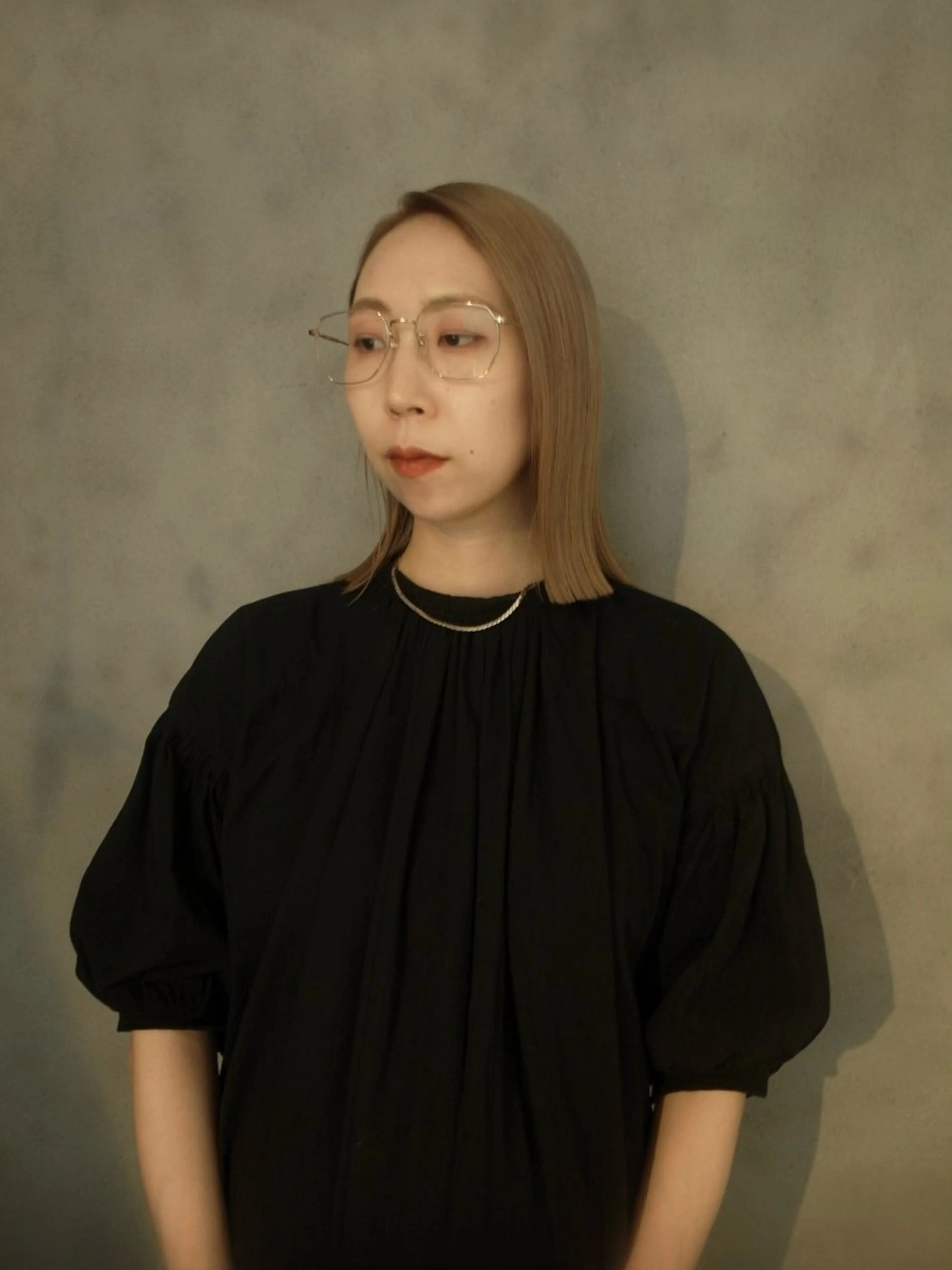 ミディアム カラー 229所属・maki @pullnocのヘアスタイル