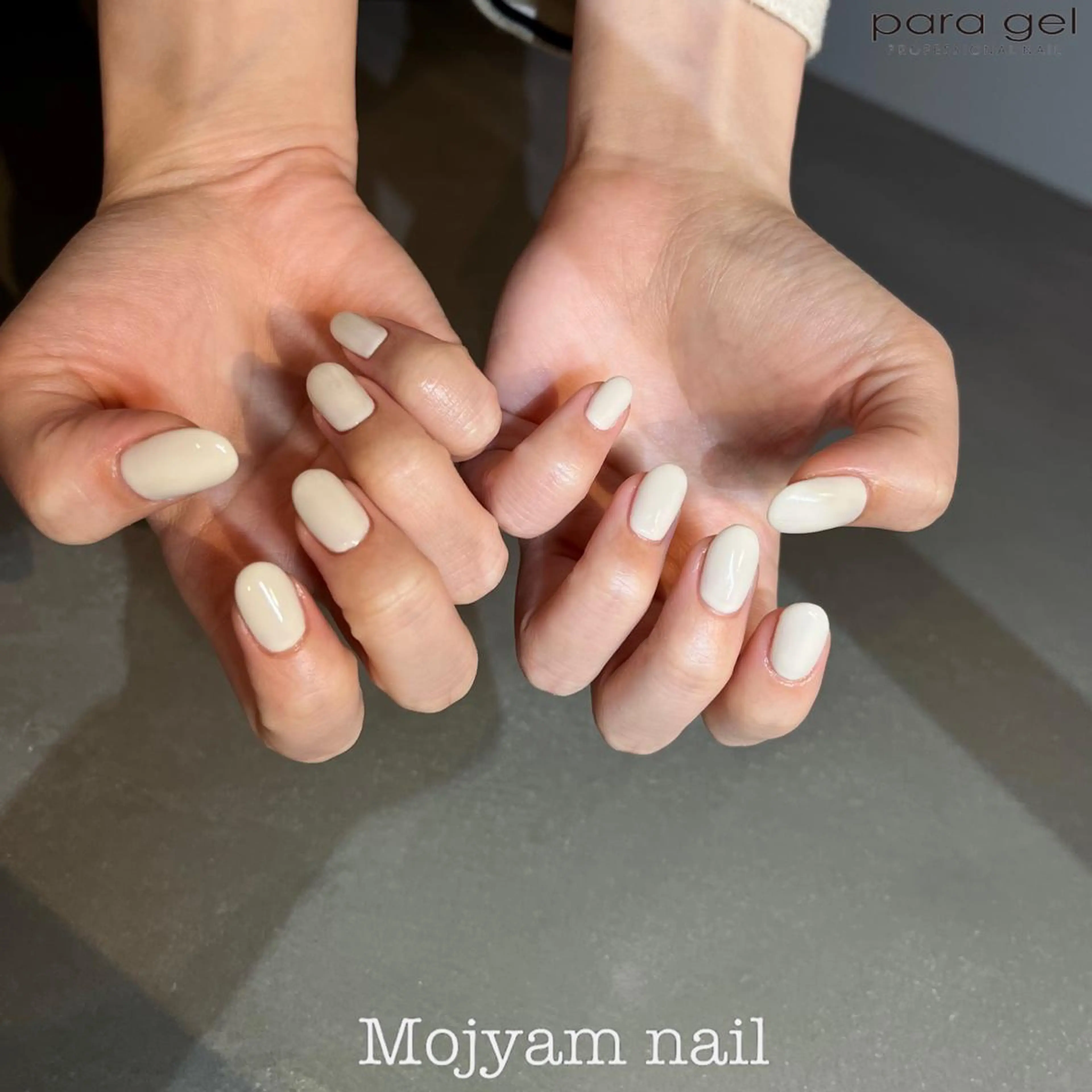 ネイル ワンカラーネイル シンプルネイル 春ネイル ハンドネイル Mojyam nail所属・松本 実咲のネイルデザイン