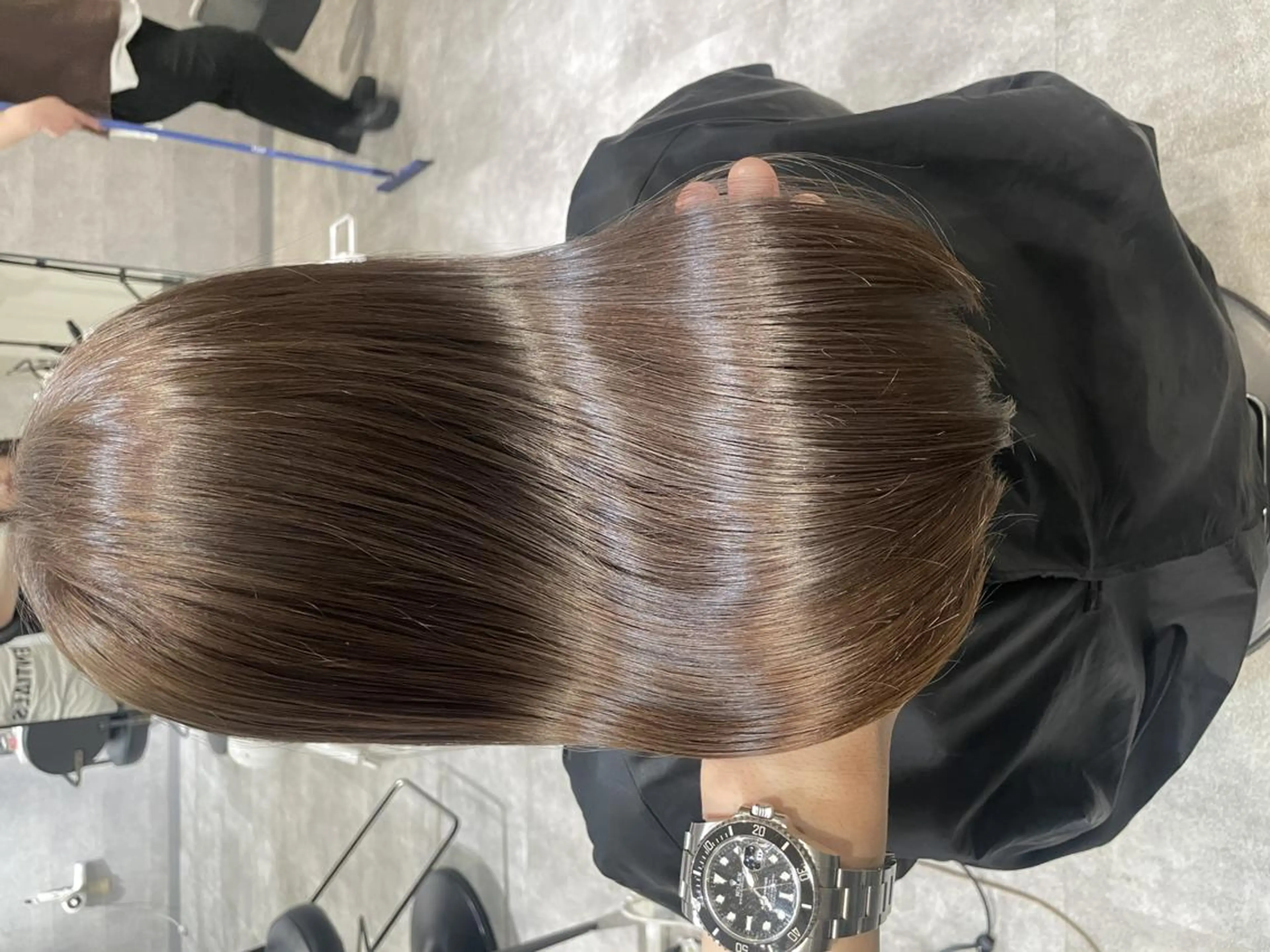 ロング 似合わせカット ヘアカラー トリートメント Ammi hairのヘアスタイル