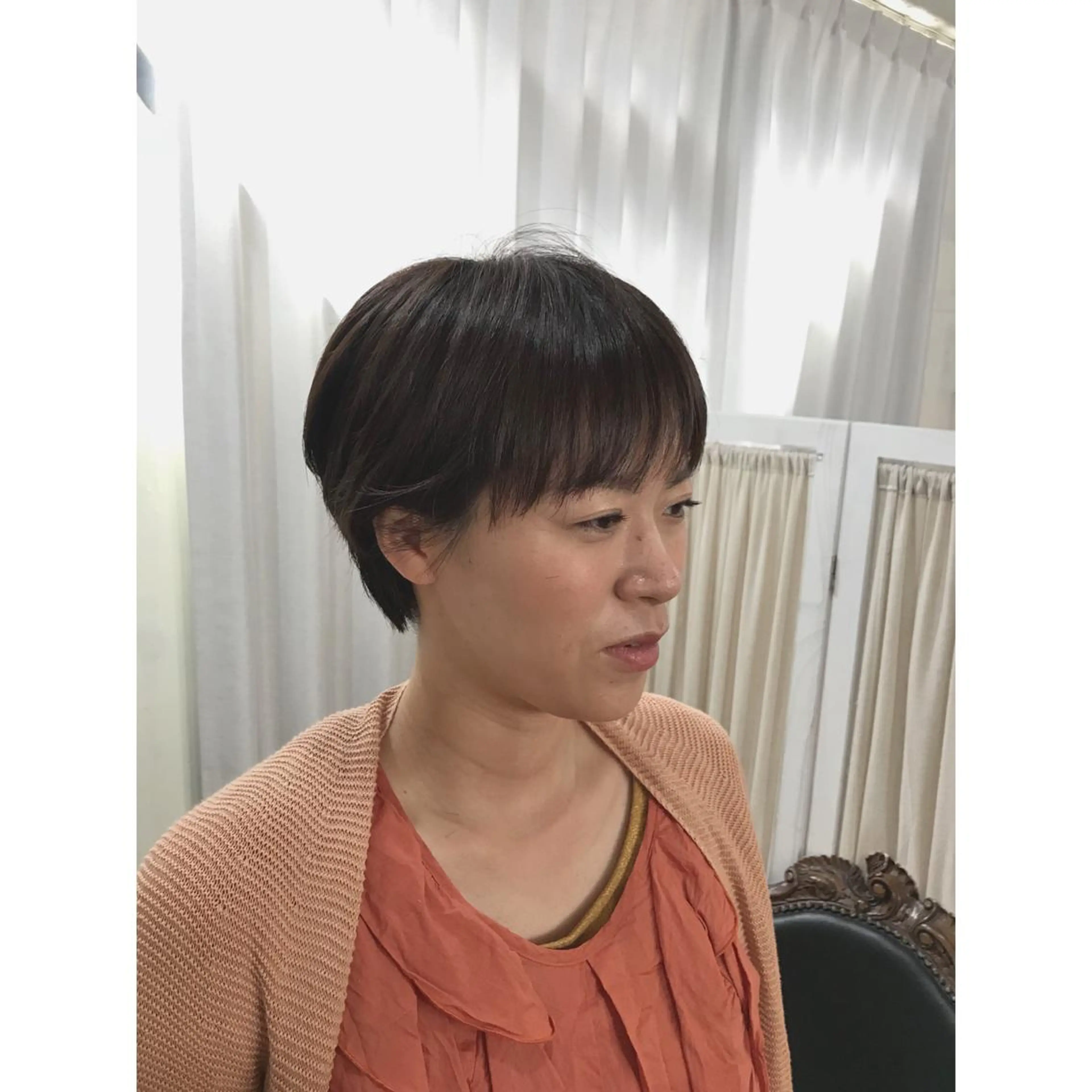 ショート corona hairdesign KAZUE MAEDA所属・マエダ　カズエ🫶 coronahairのヘアスタイル