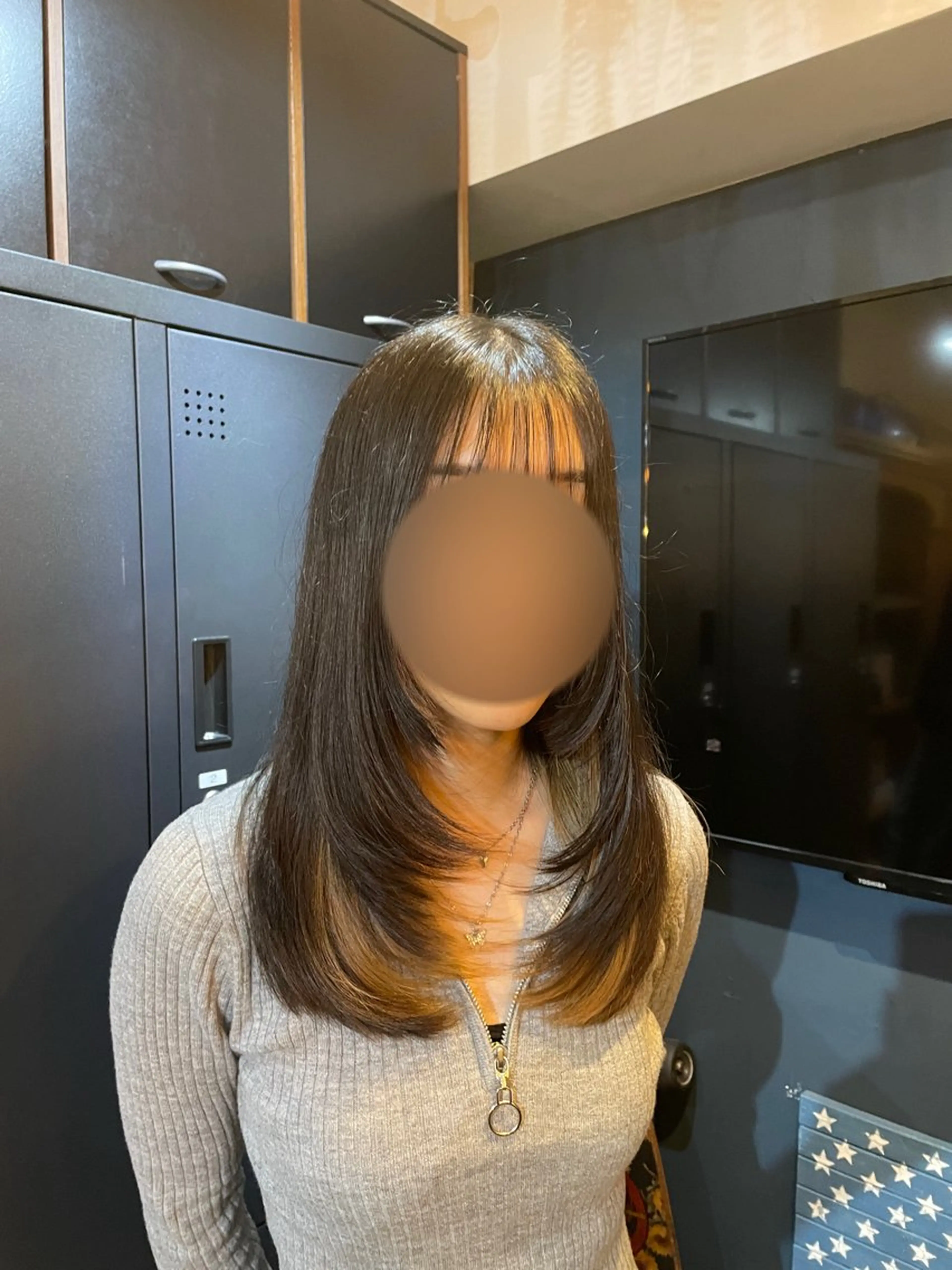 ロング ハイレイヤー レイヤーカット bauhaus hair所属・菅原 陽菜のヘアスタイル