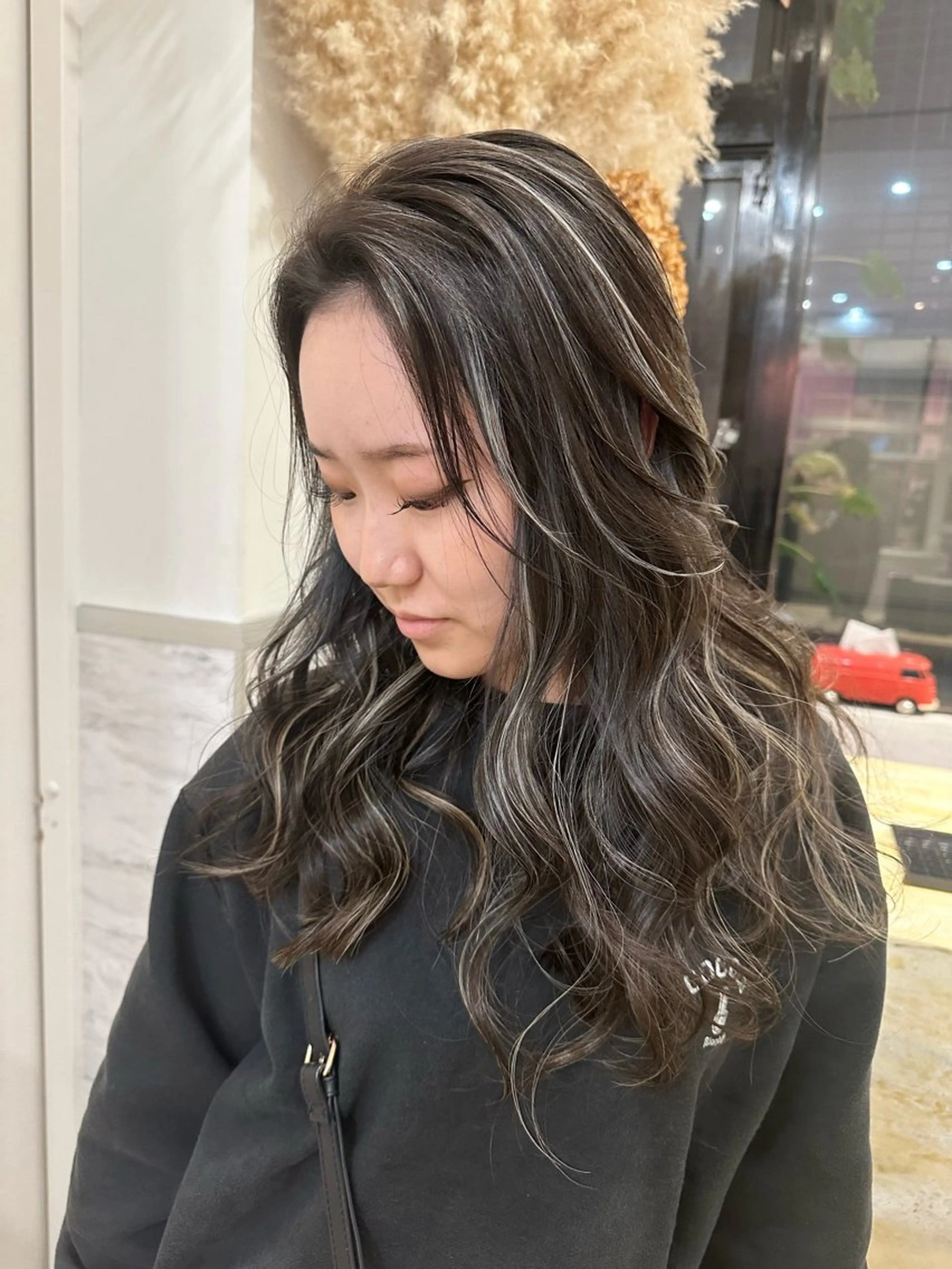 カラー カット ヘアカラー トリートメント ヘアセット Dimo＆所属・レイヤーカット 🐶ダイスケ🐶のヘアスタイル