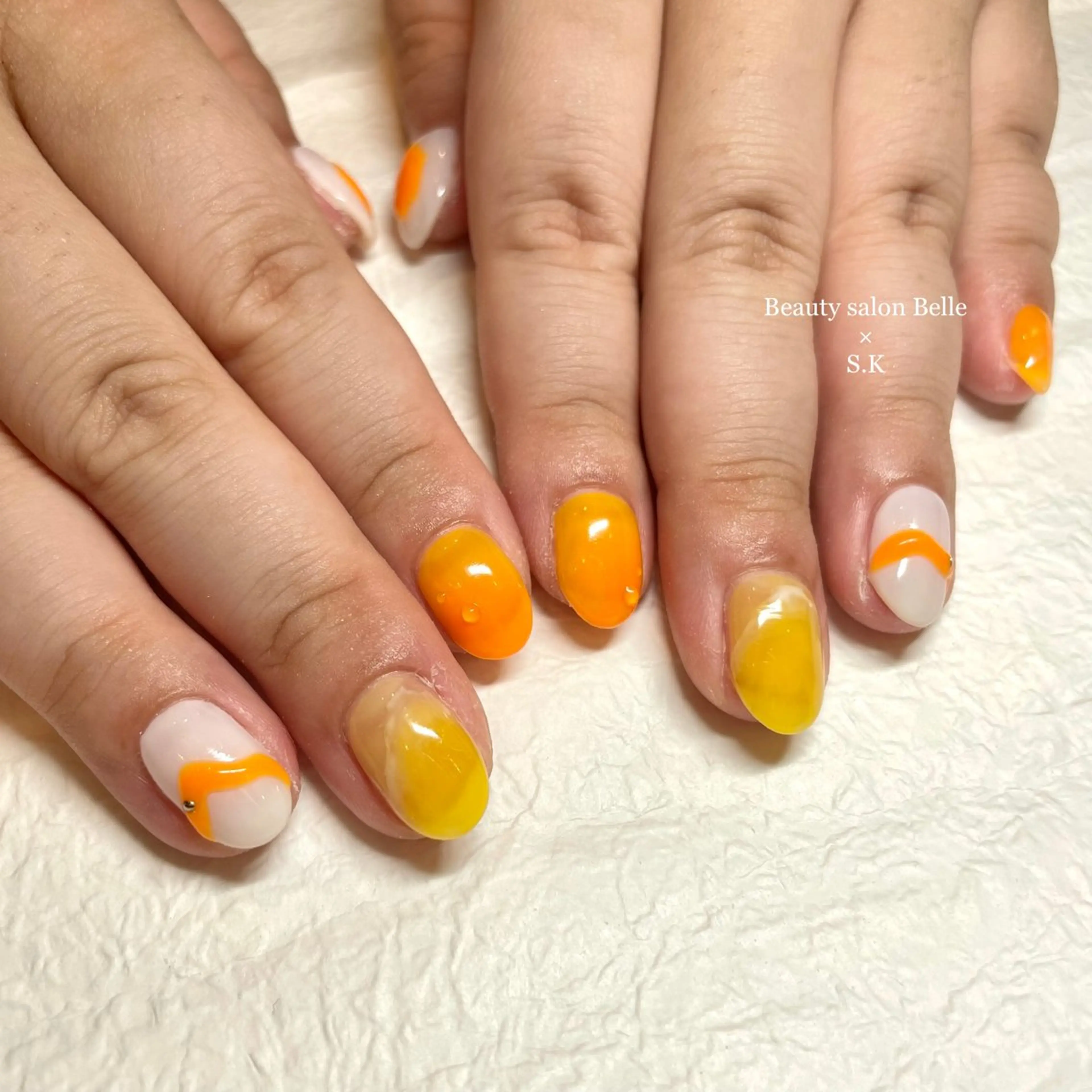ネイル ハンドネイル ラヴィアンローズ所属・S. kurumiのネイルデザイン