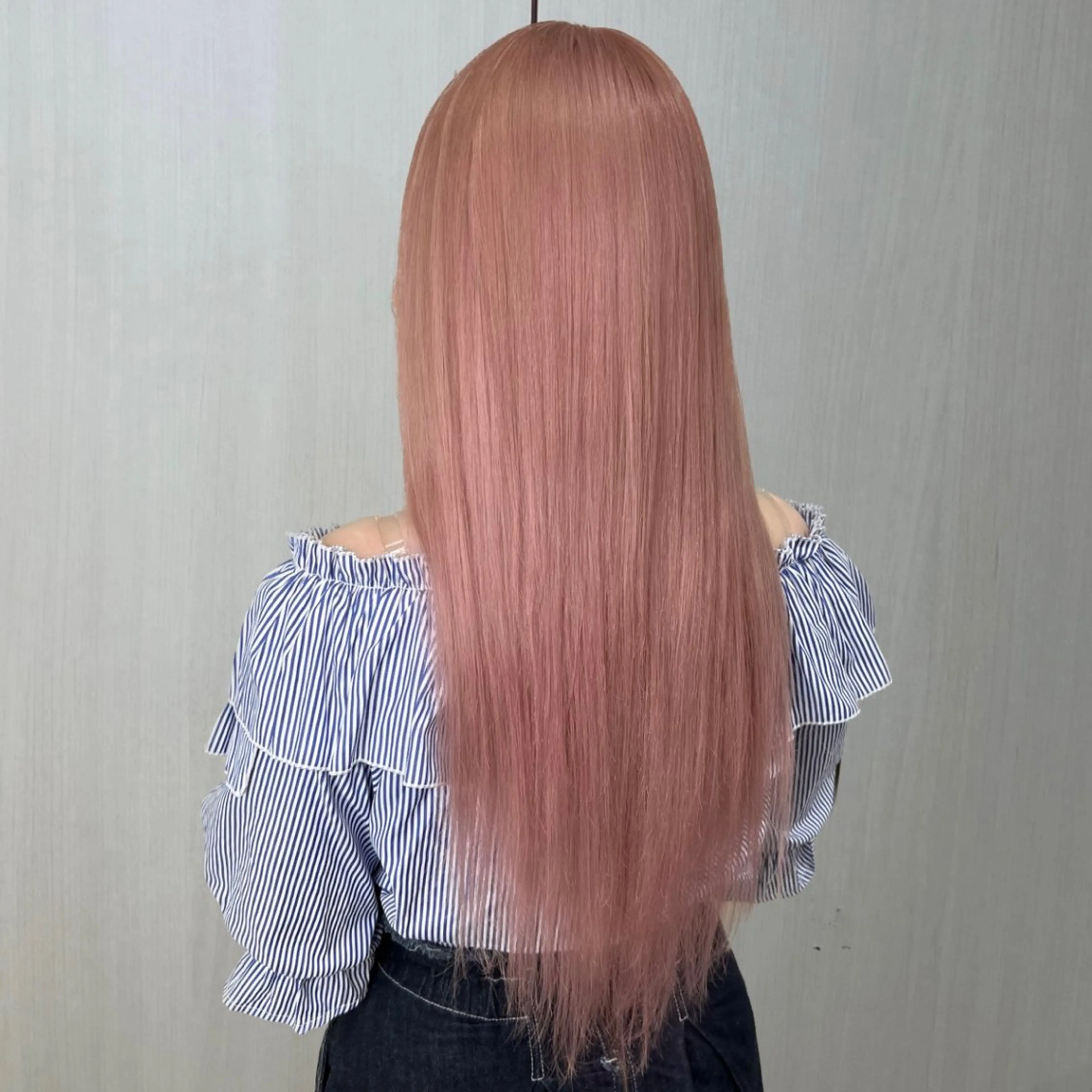 ロング カラー ヘアカラー エクステ 🦋エクステ🦋 TOMOKAのヘアスタイル