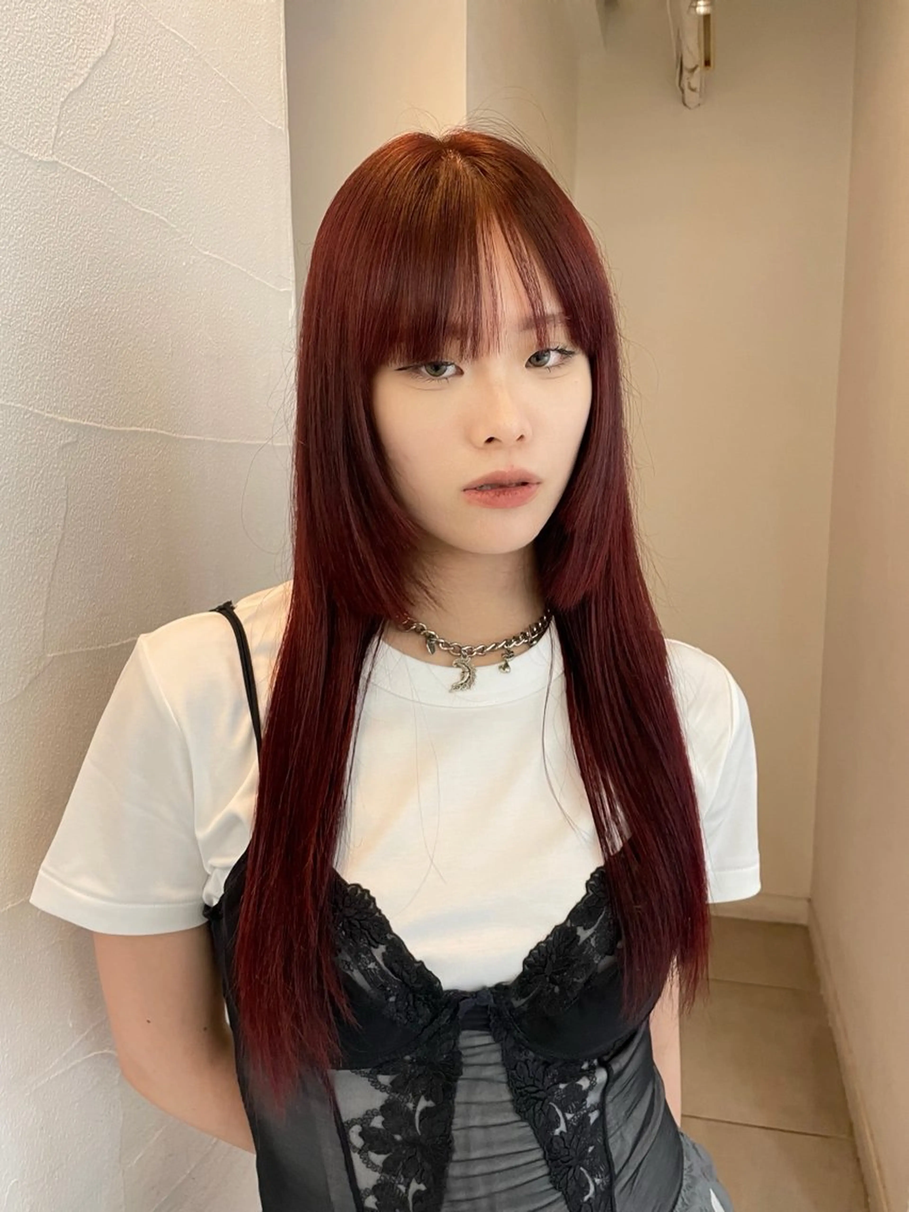 ロング デザインカット 姫カット レイヤーカット ACQUA所属・カットモデル大募集！ ACQUA ・eriのヘアスタイル