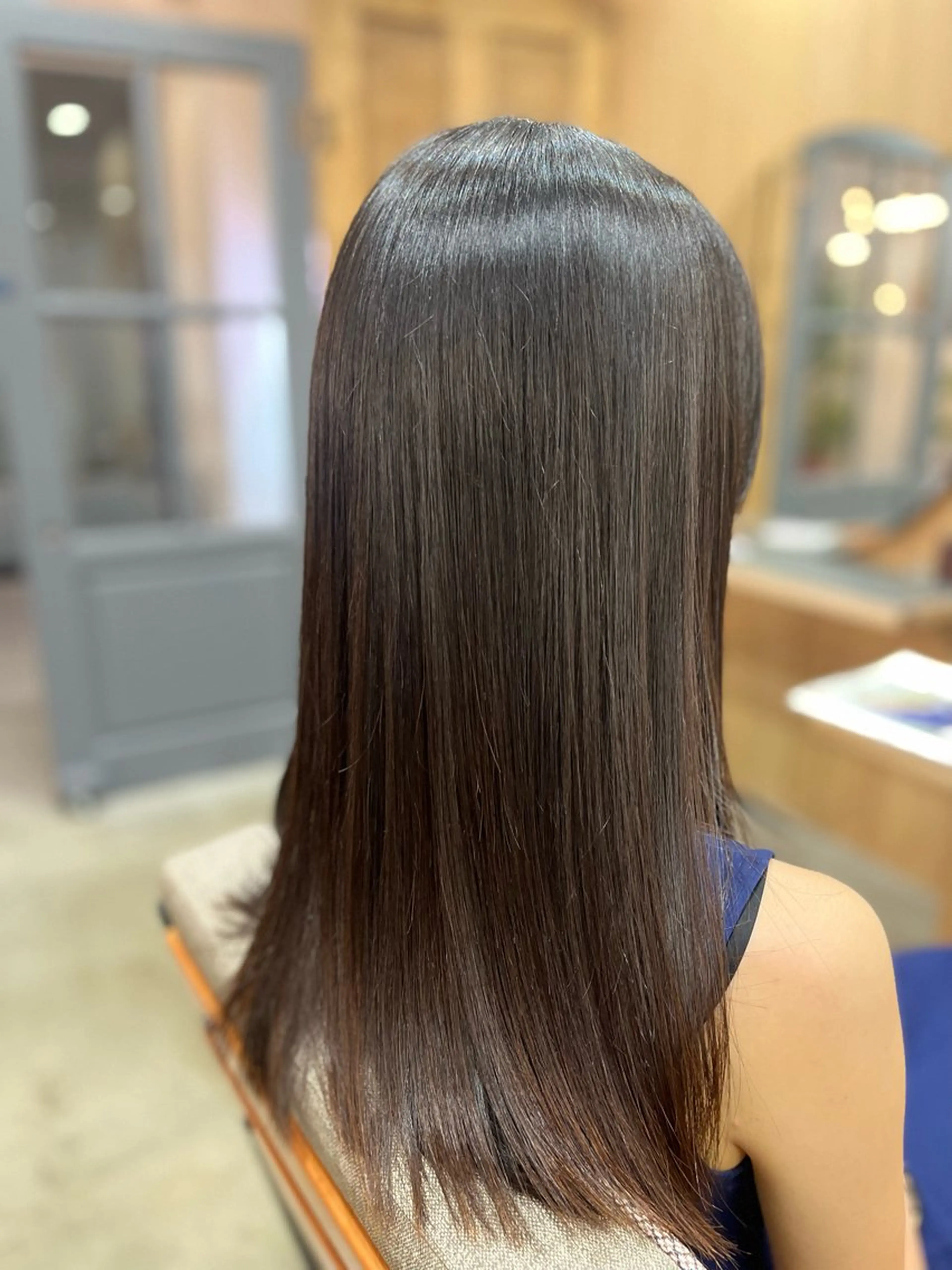 セミロング 髪質改善 トリートメント Rosso Hair&SPA 仙台店所属・仙台/髪質改善/艶髪 🫧ｼｽﾞｸのヘアスタイル