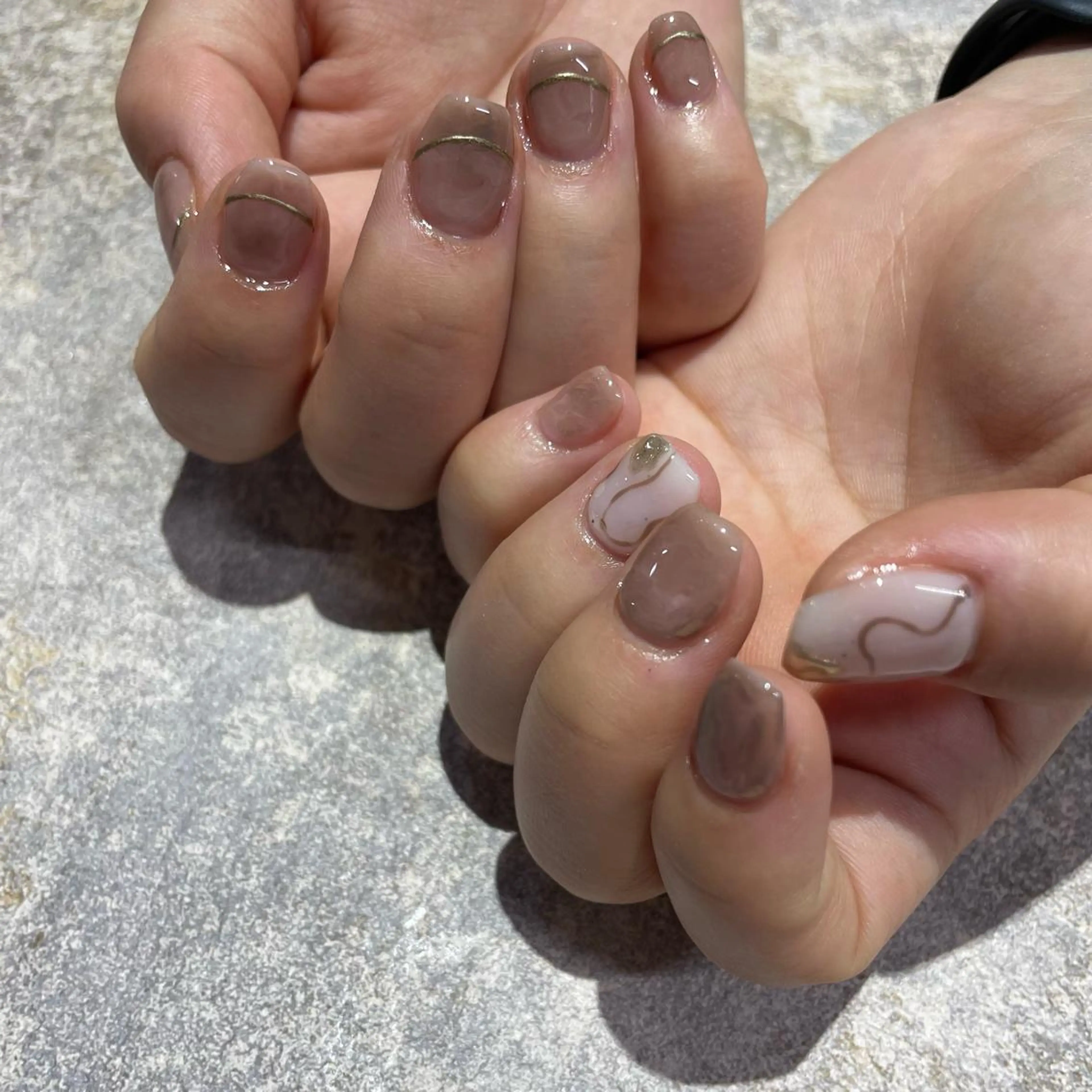 ネイル ハンドネイル フットネイル ハンドケア Nes.Nail所属・Miyagi Asamiのネイルデザイン