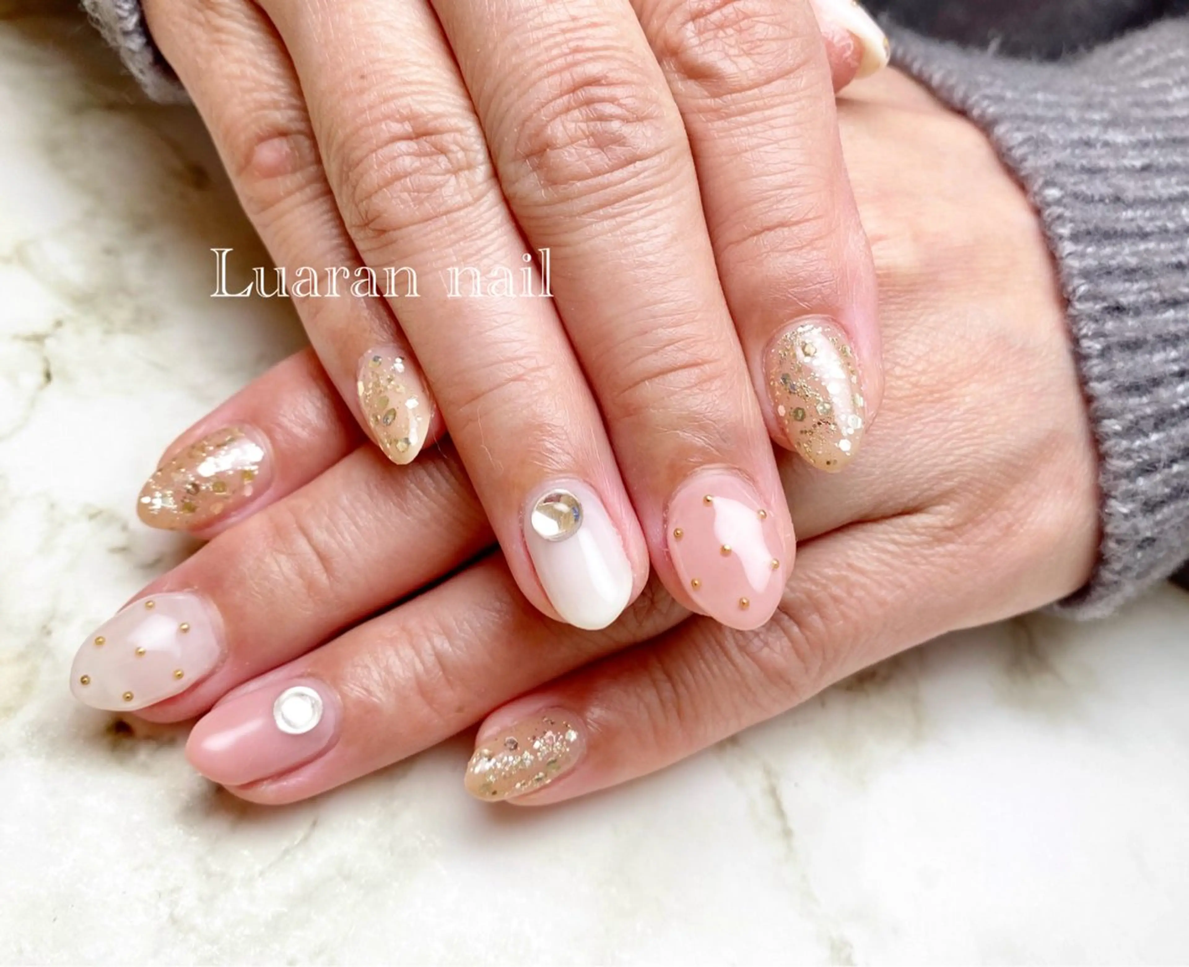 ネイル 持ち込み Luaran nailのネイルデザイン