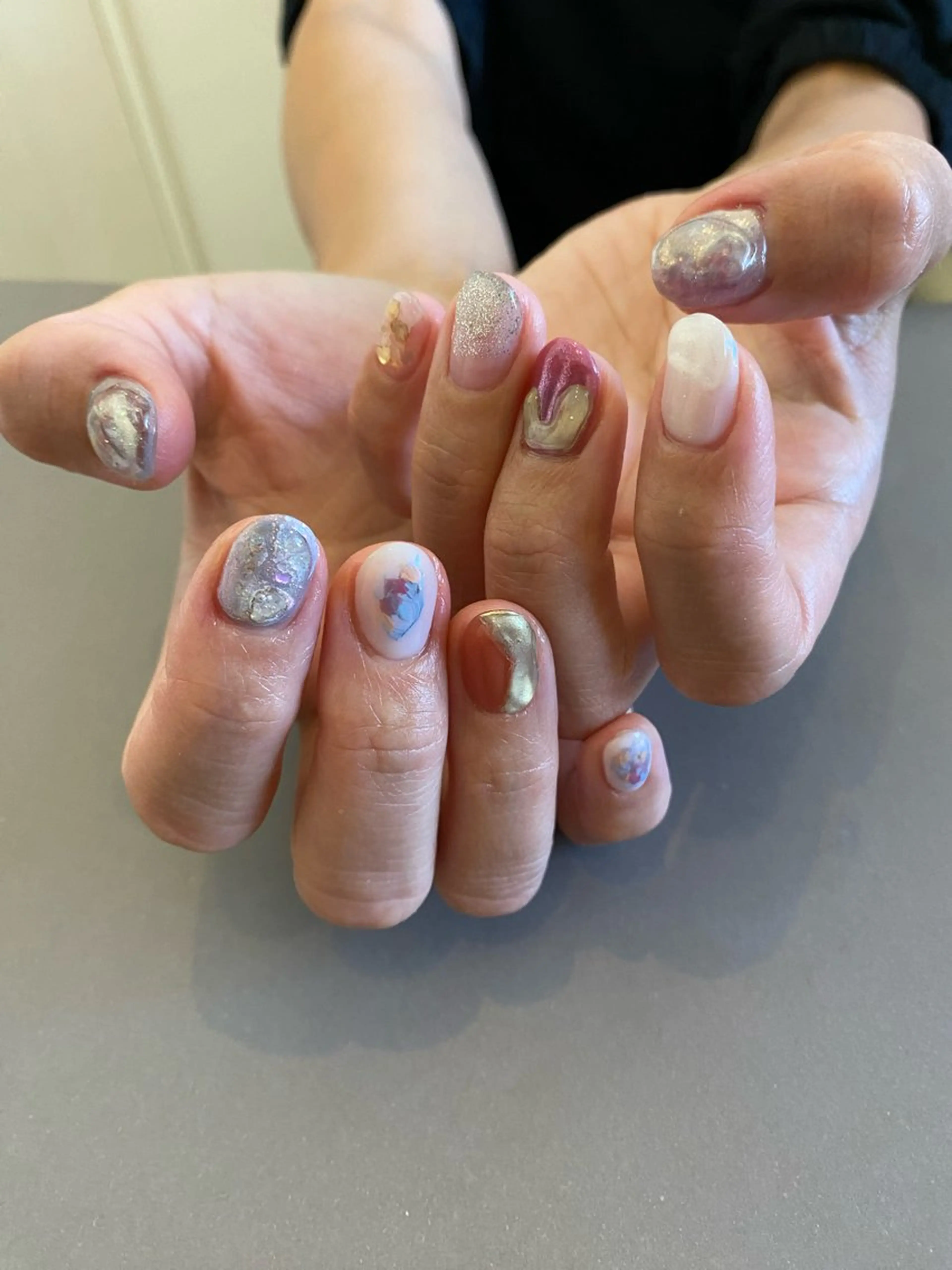 ネイル ハンドネイル nailsalon Puretéのネイルデザイン