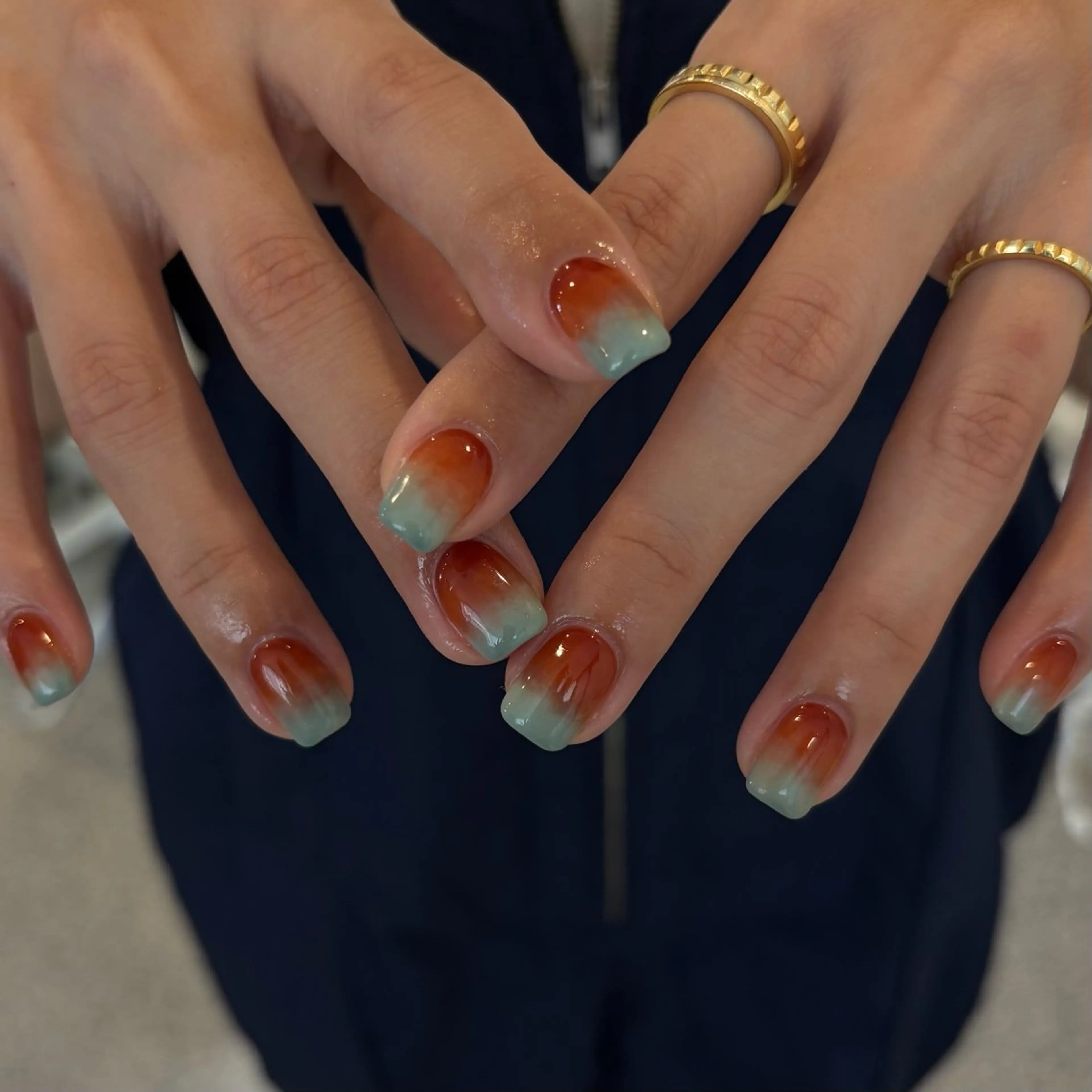 ネイル ニュアンスネイル ハンドネイル 個性派ニュアンス ネイル Nao.のネイルデザイン