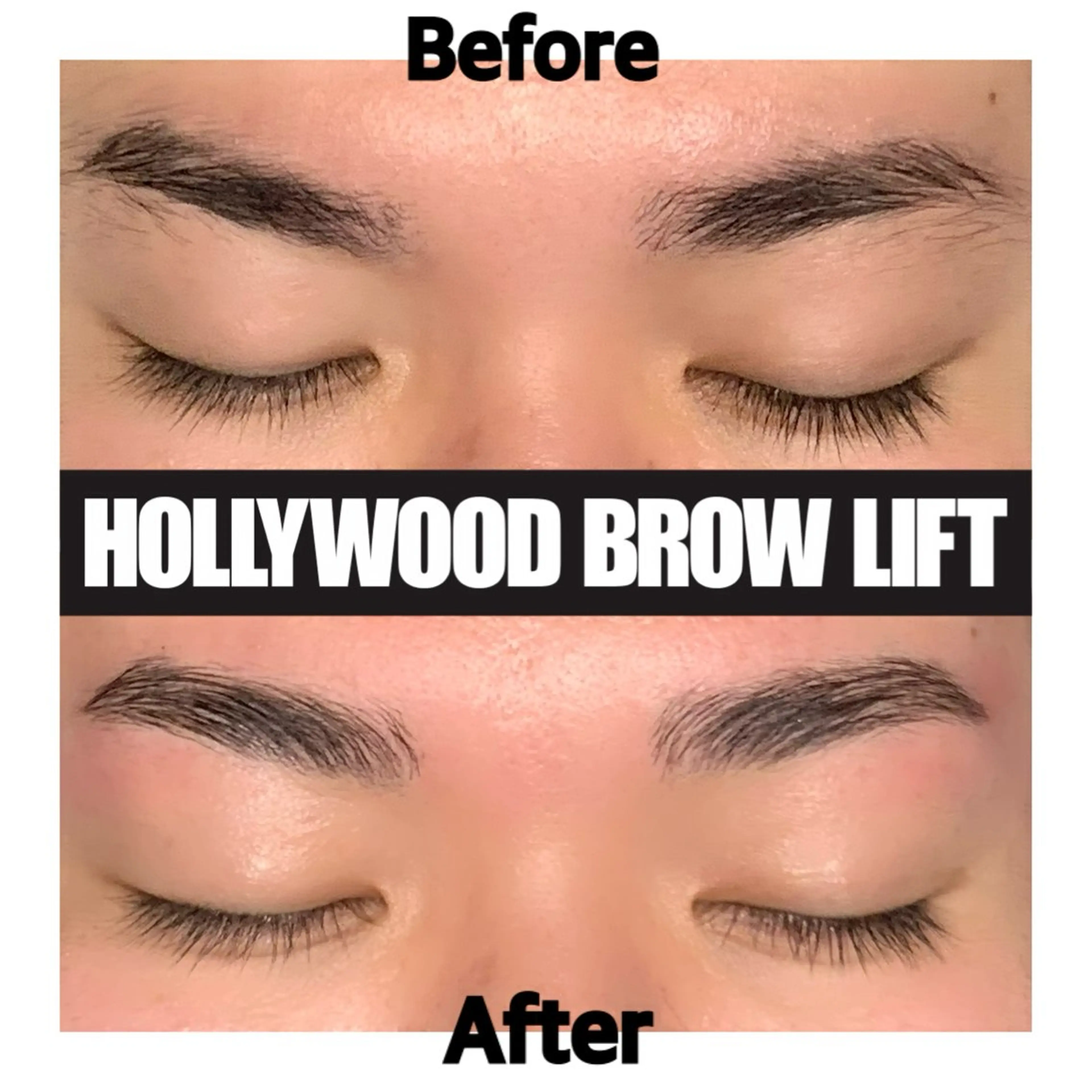 メンズ アイブロウ ハリウッドブロウリフト ワックス脱毛 その他(アイブロウ) LUXBE NAIL&EYELASH所属・スパ/もみほぐし まつパ/岡の眉毛・アイブロウイメージ