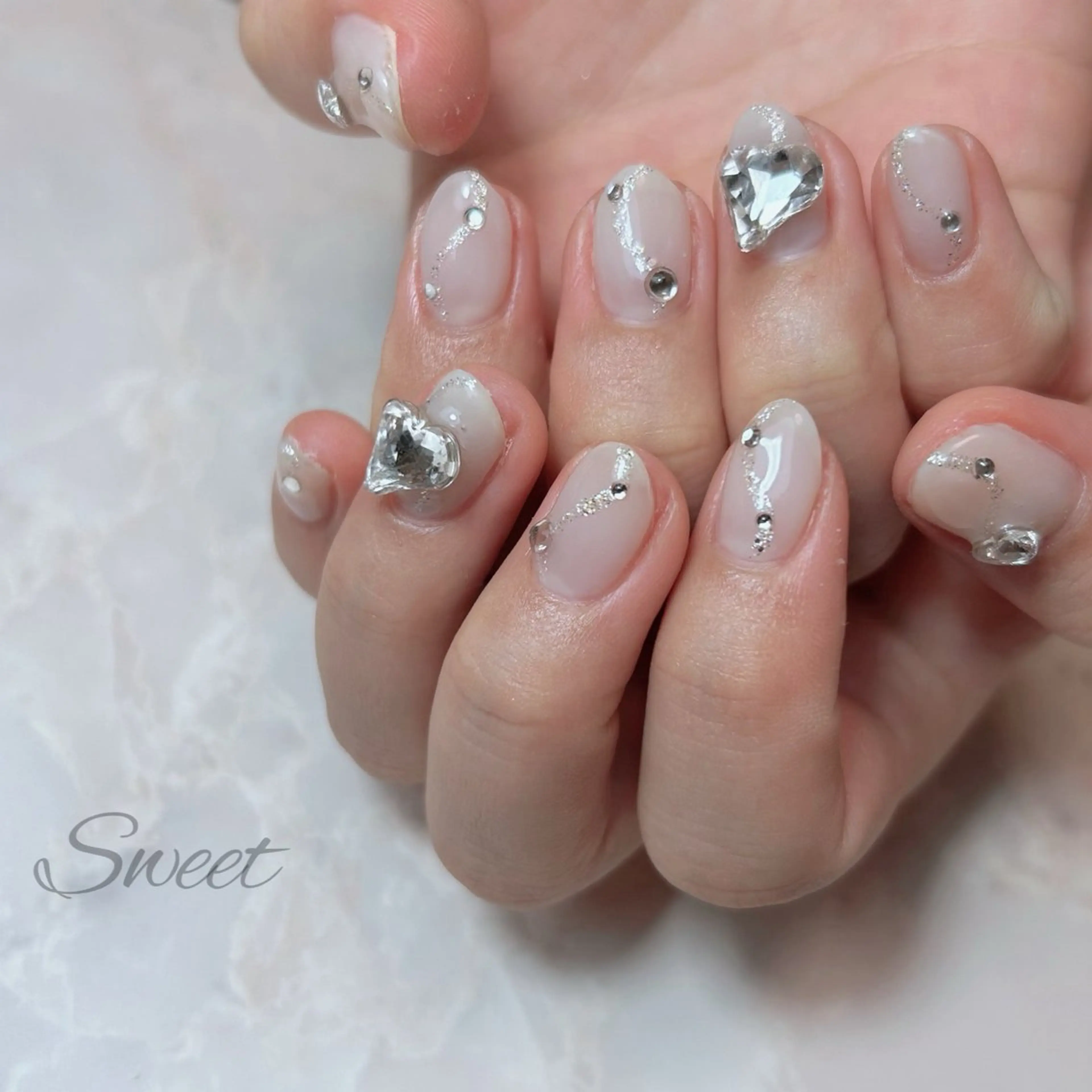 ネイル sweet 仲野陽子のネイルデザイン