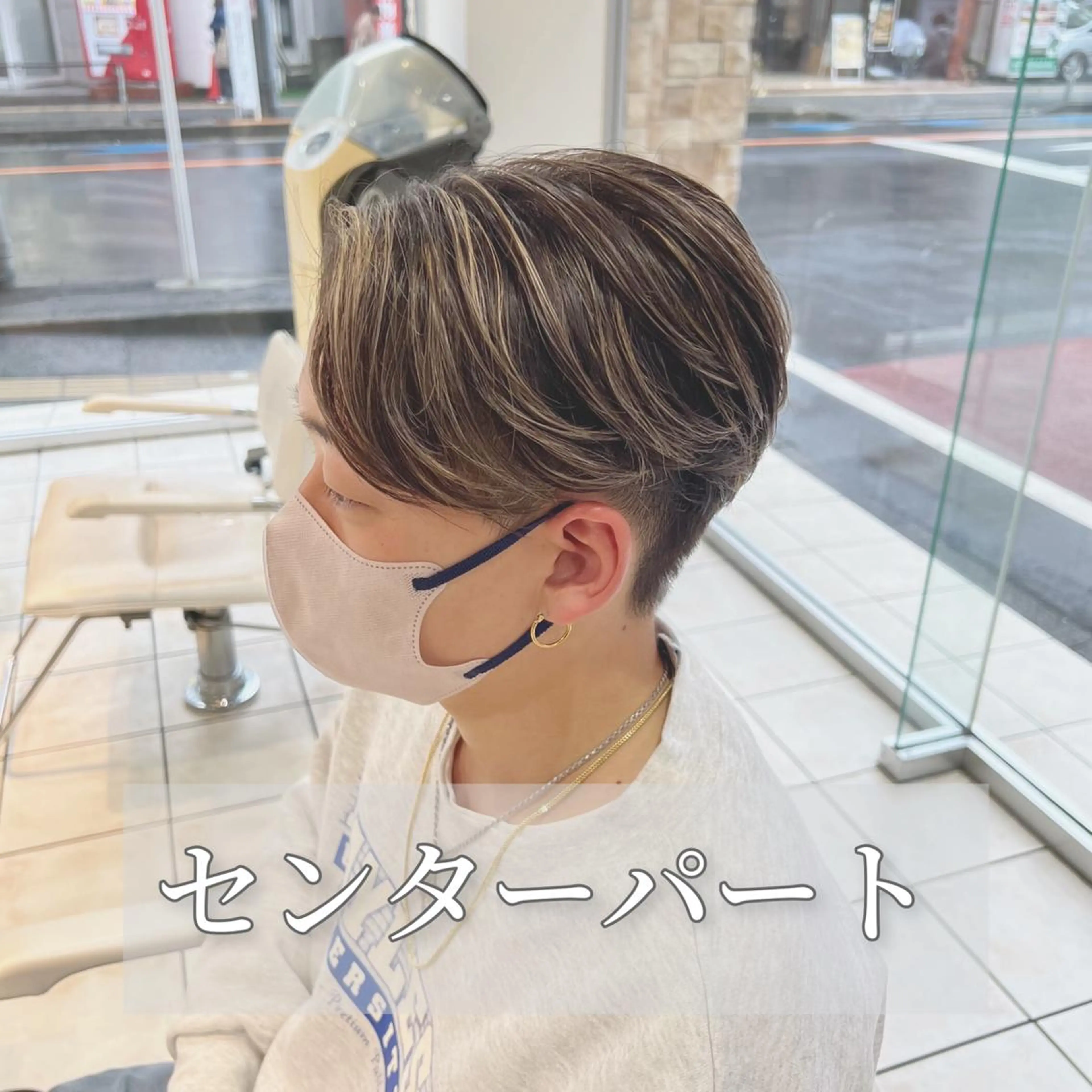 ショート カラー メンズ 店長 /カラー職人 /TSUBASAのヘアスタイル