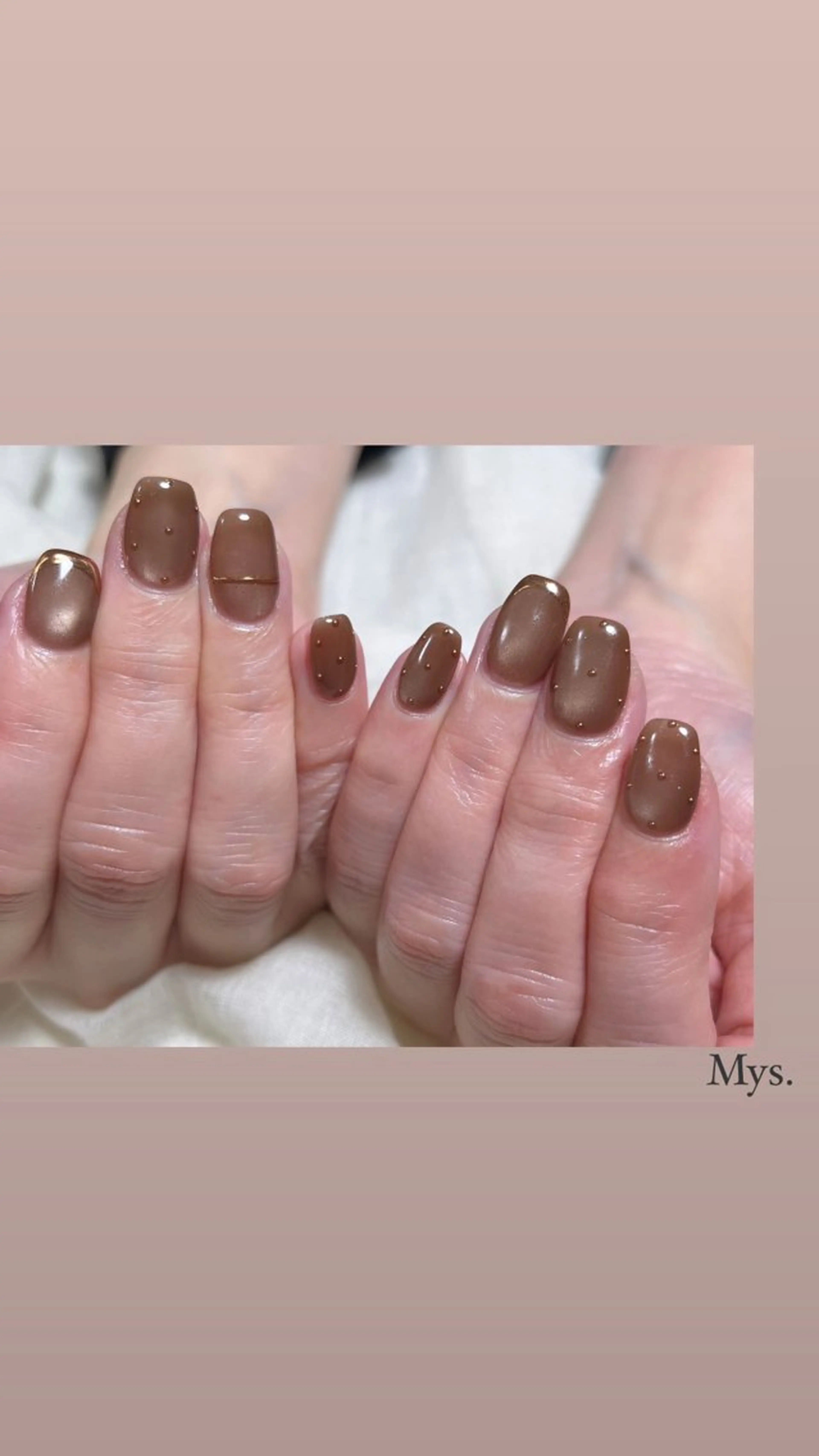 ネイル Mys. 松本結衣のネイルデザイン