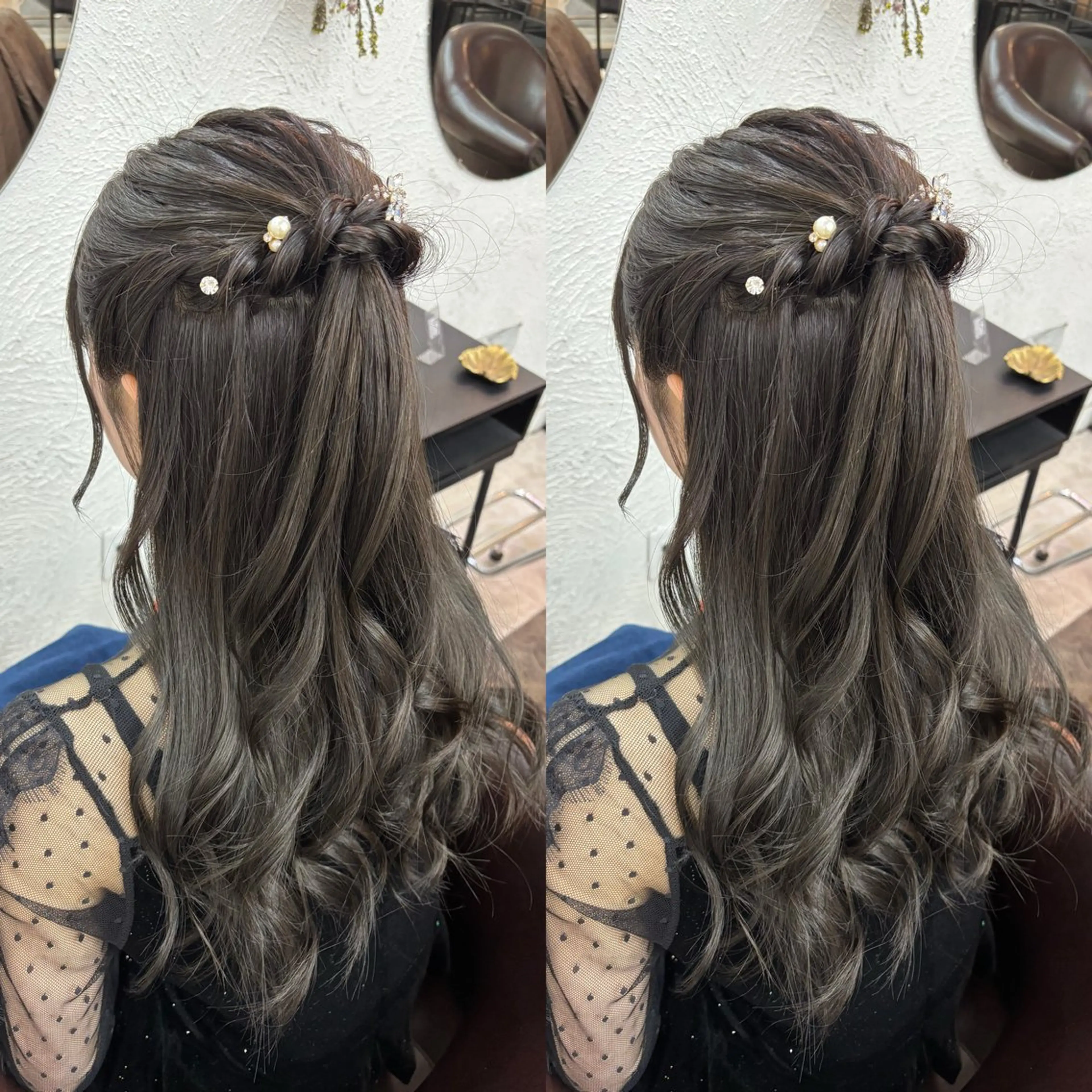 ロング ヘアセット 🍒しの🍒 カット/艶カラーのヘアスタイル