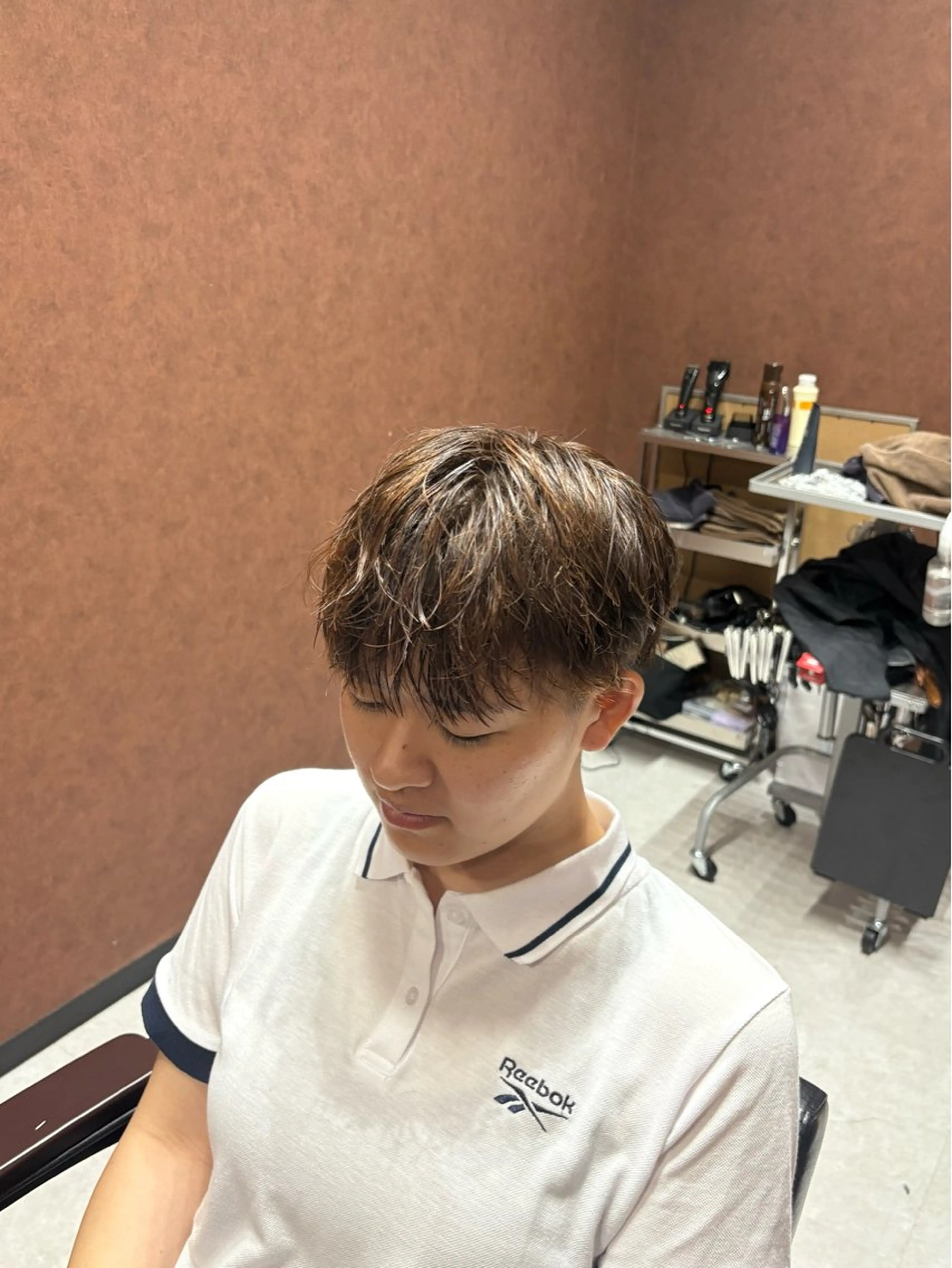 カラー メンズ カット ヘアカラー E 難波OCAT店所属・Rei .のヘアスタイル