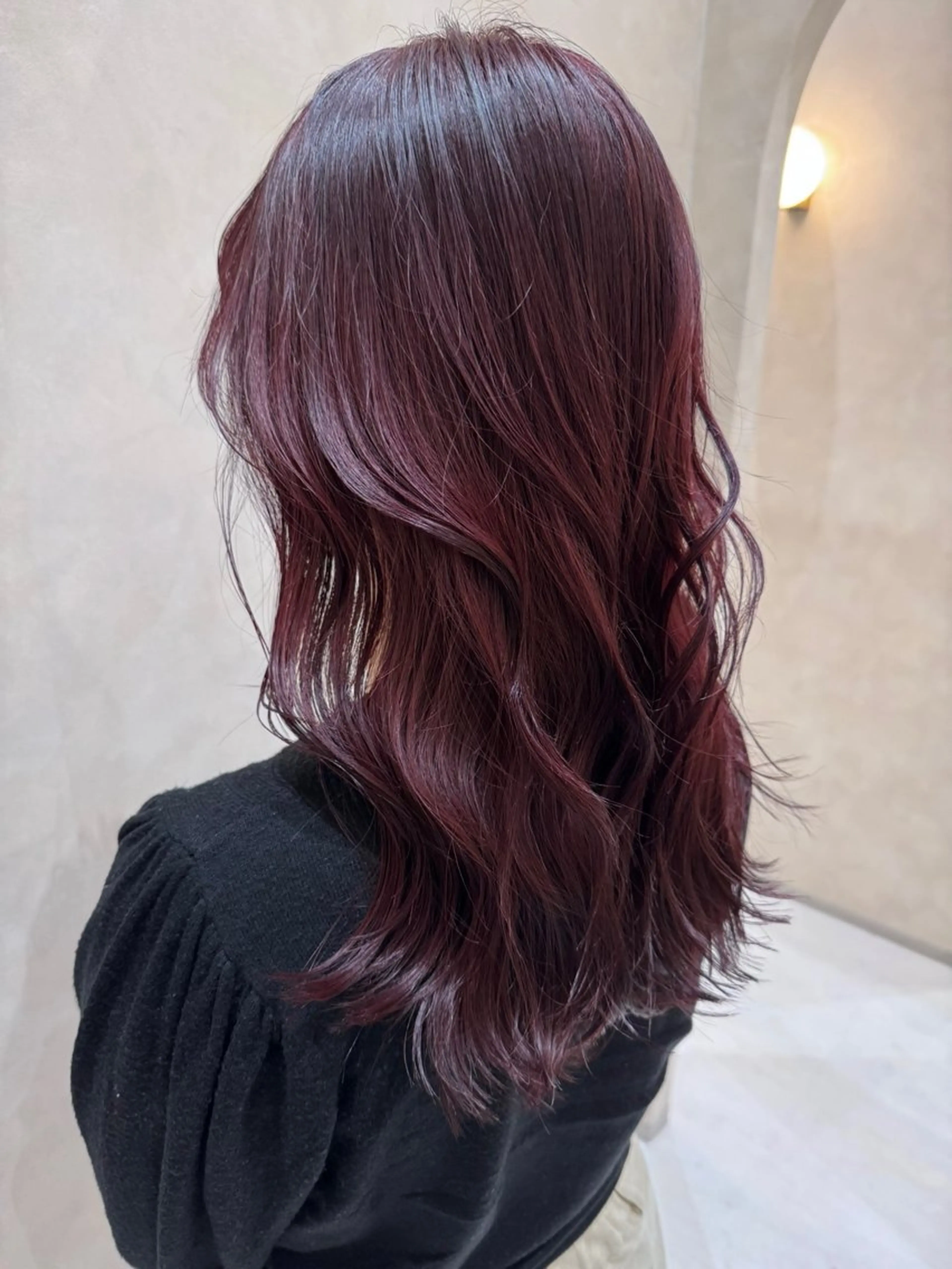 セミロング ヘアカラー 青木 優磨のヘアスタイル