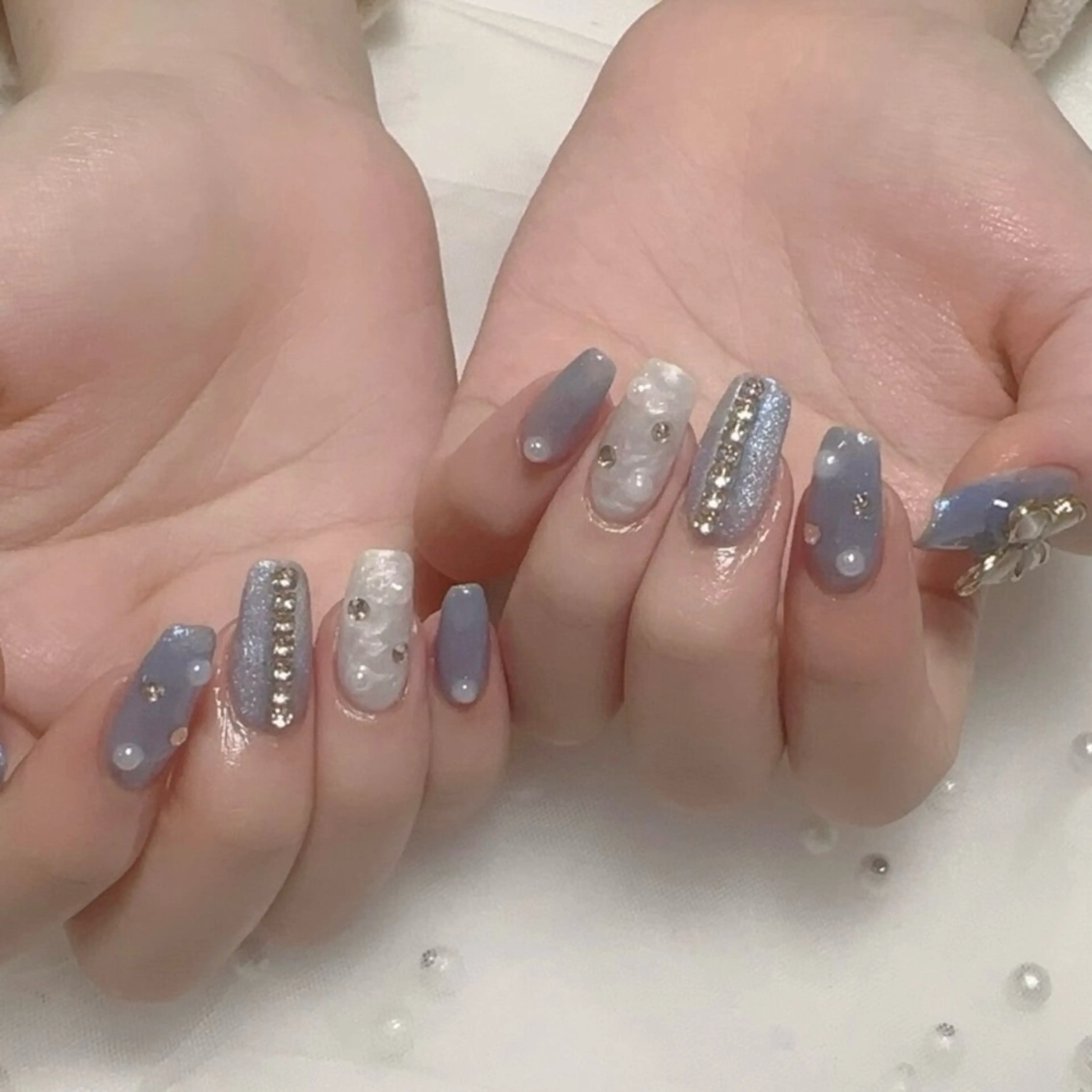 ネイル アートネイル フレンチネイル ジェルネイル グラデーション 韓国ネイル ハンドネイル ハンドケア Nail Salon Kihi さくらのネイルデザイン
