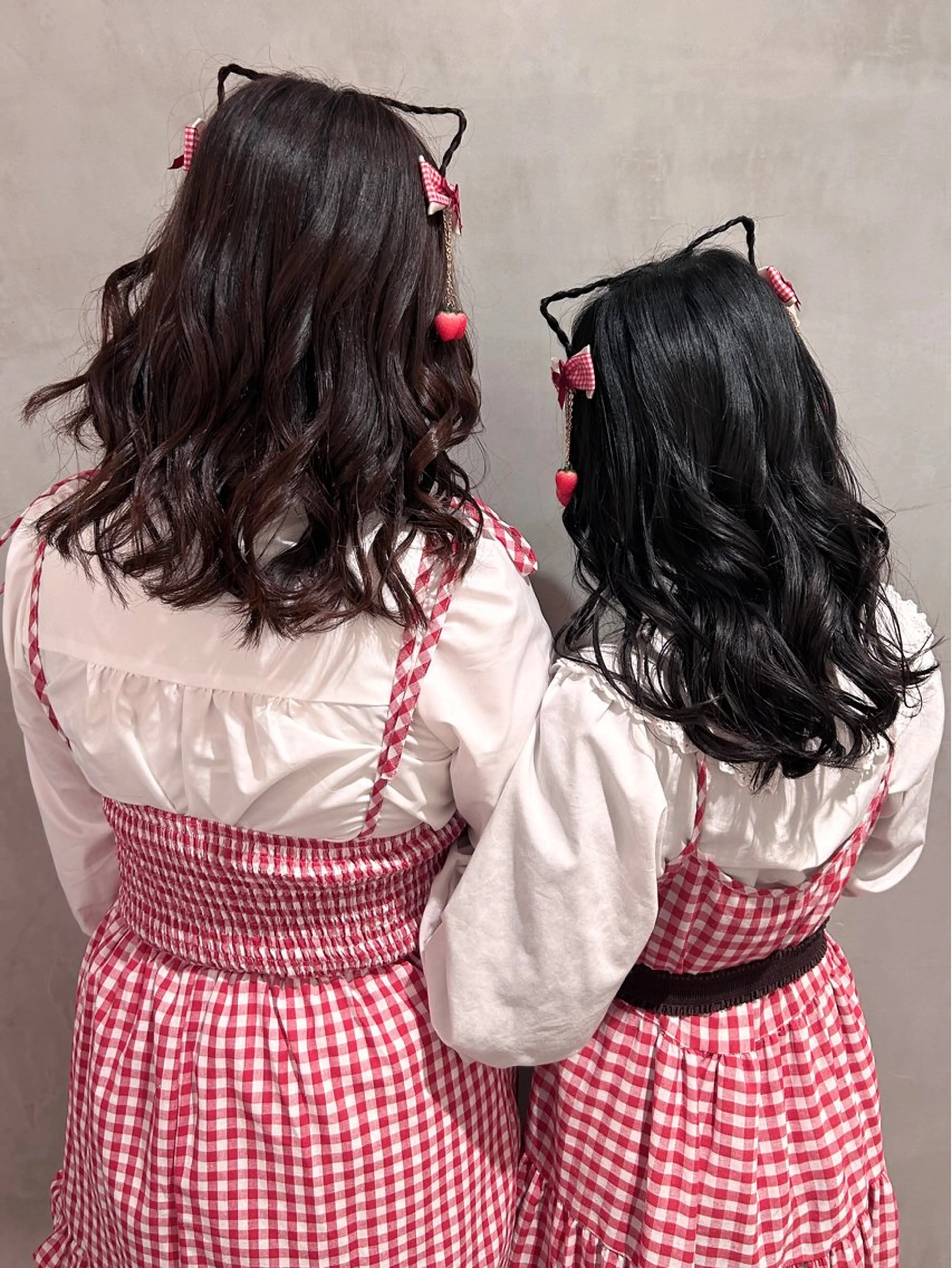 セミロング ヘアアレンジ ヘアセット 暖色🍒姫カット🎀 オタク特化🎀ゆうなのヘアスタイル