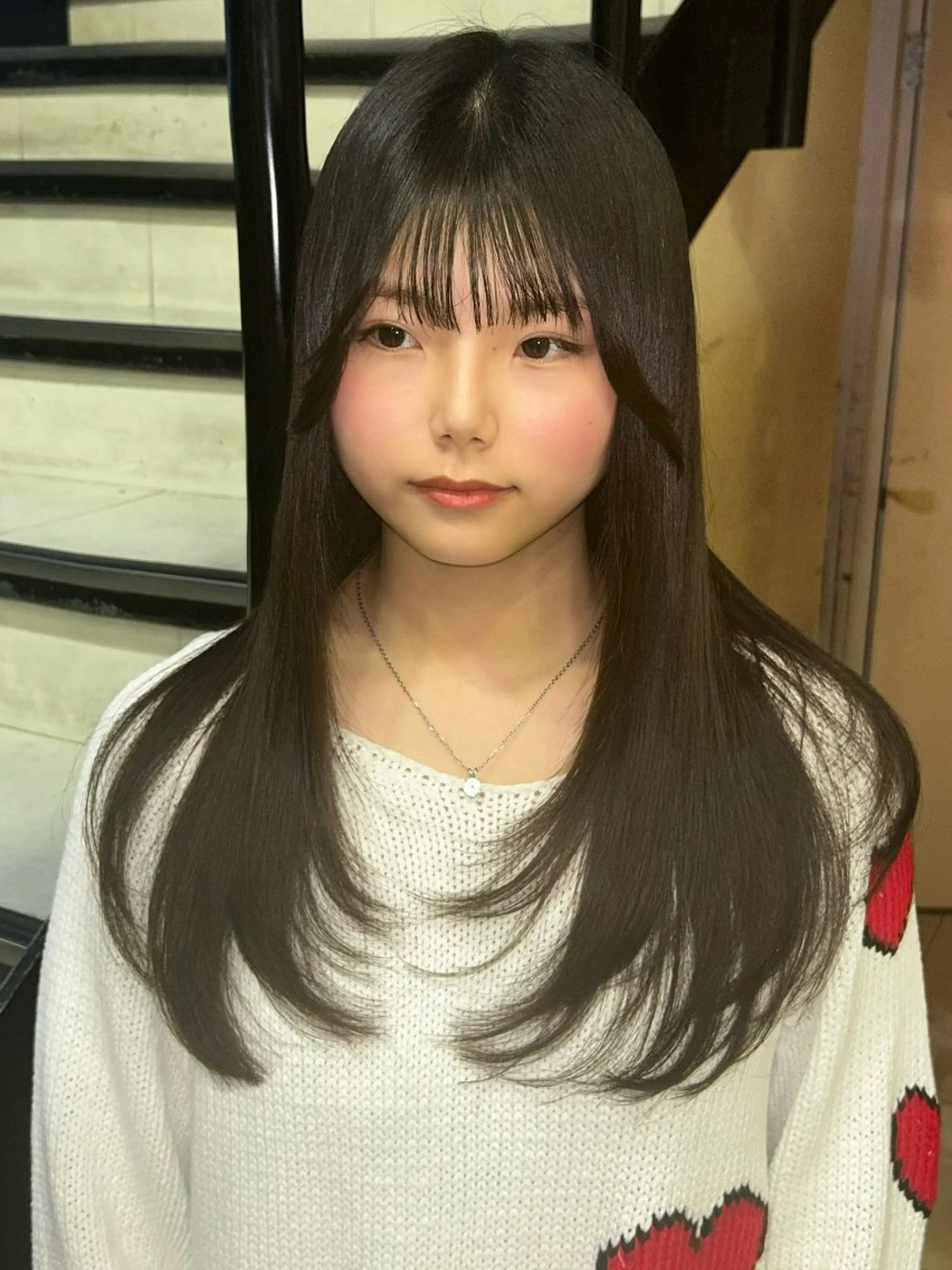 【女性人気No.1👑】ブリーチなしのダブルカラー（透明感カラー、ベージュ、マロン🌰）の写真
