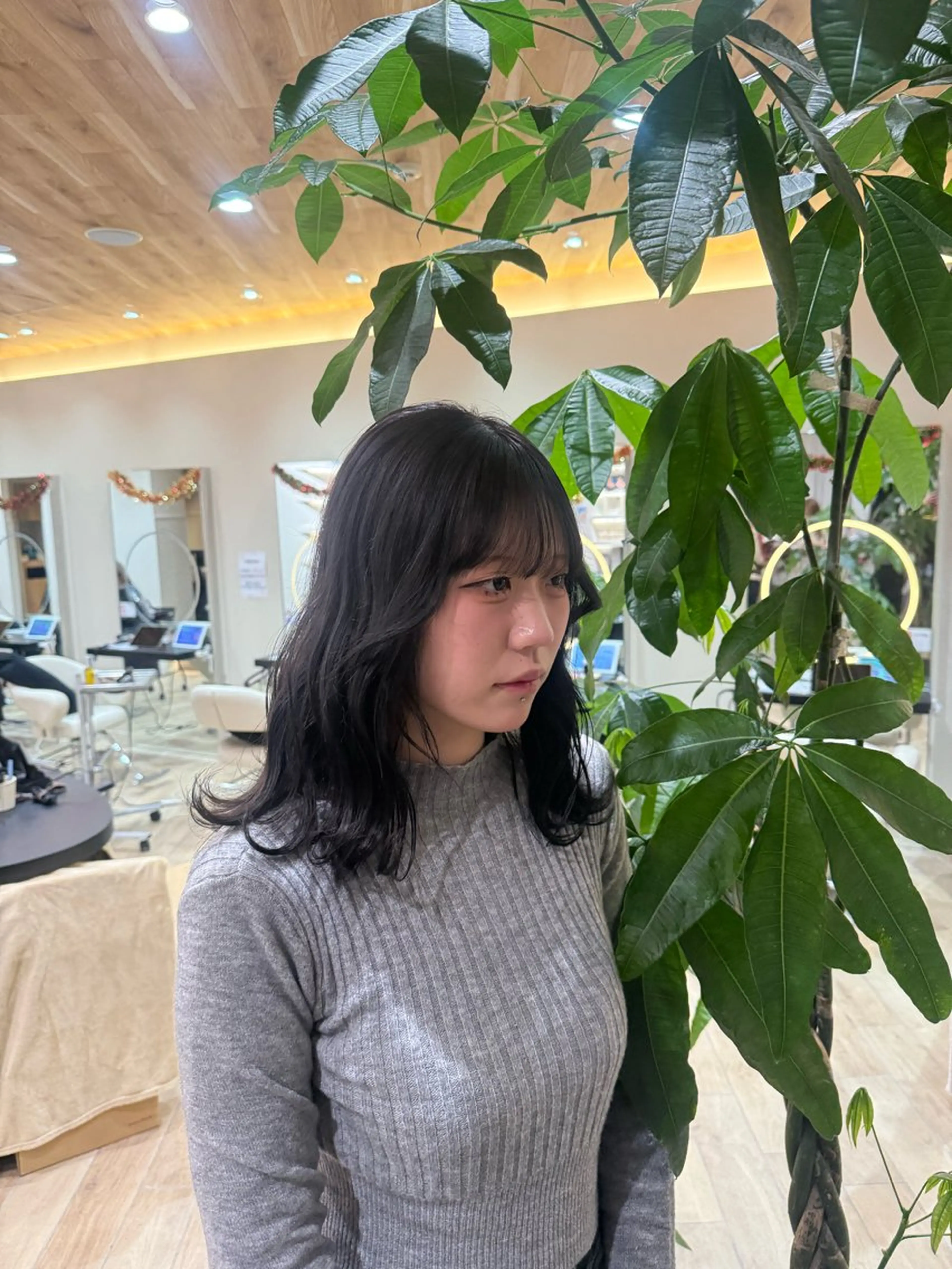 ミディアム カラー 艶髪/似合わせカラー ️🫧りの️🫧のヘアスタイル