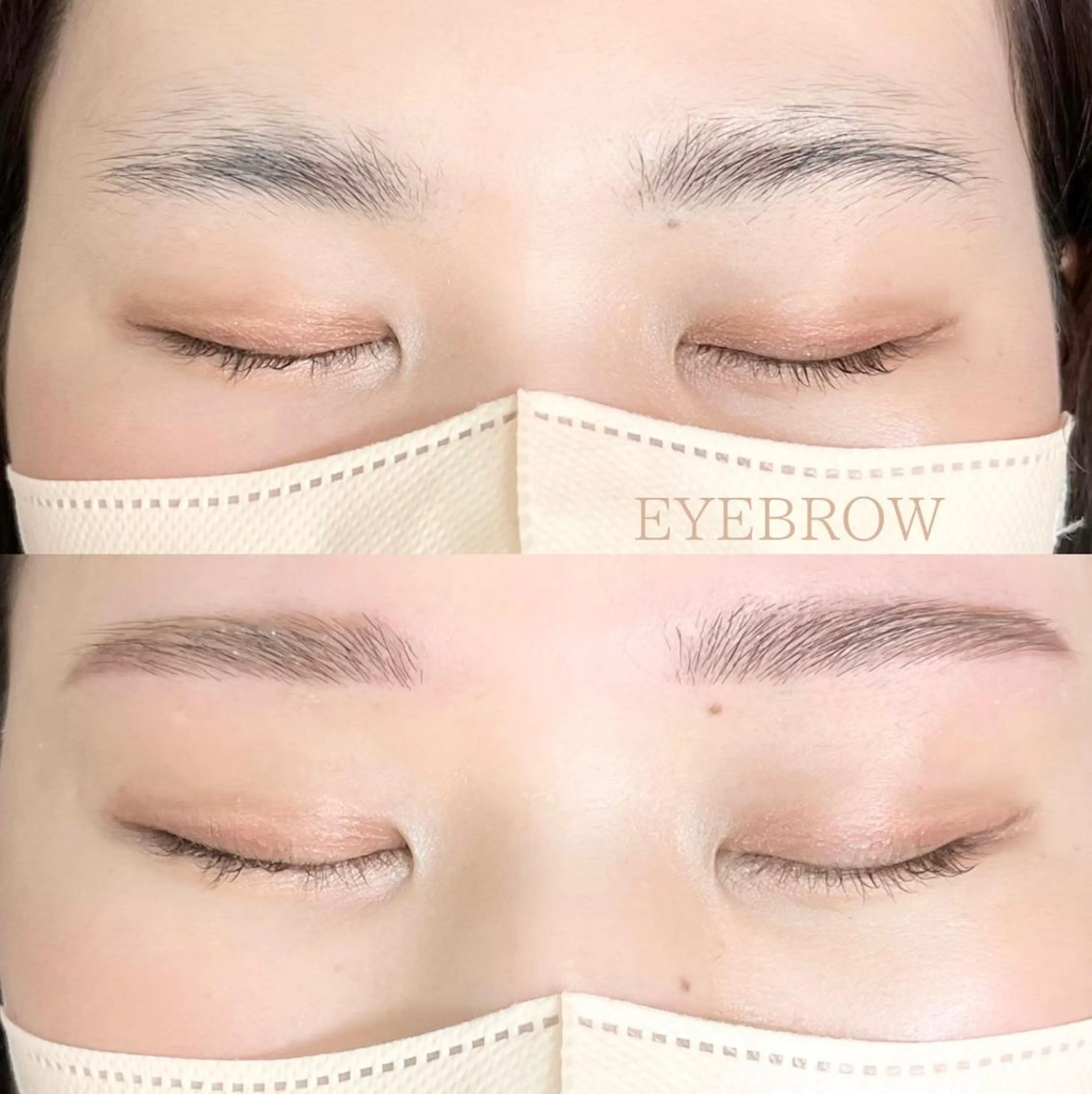 アイブロウ ワックス脱毛 An Bouffan EYEのマツエク・マツパデザイン
