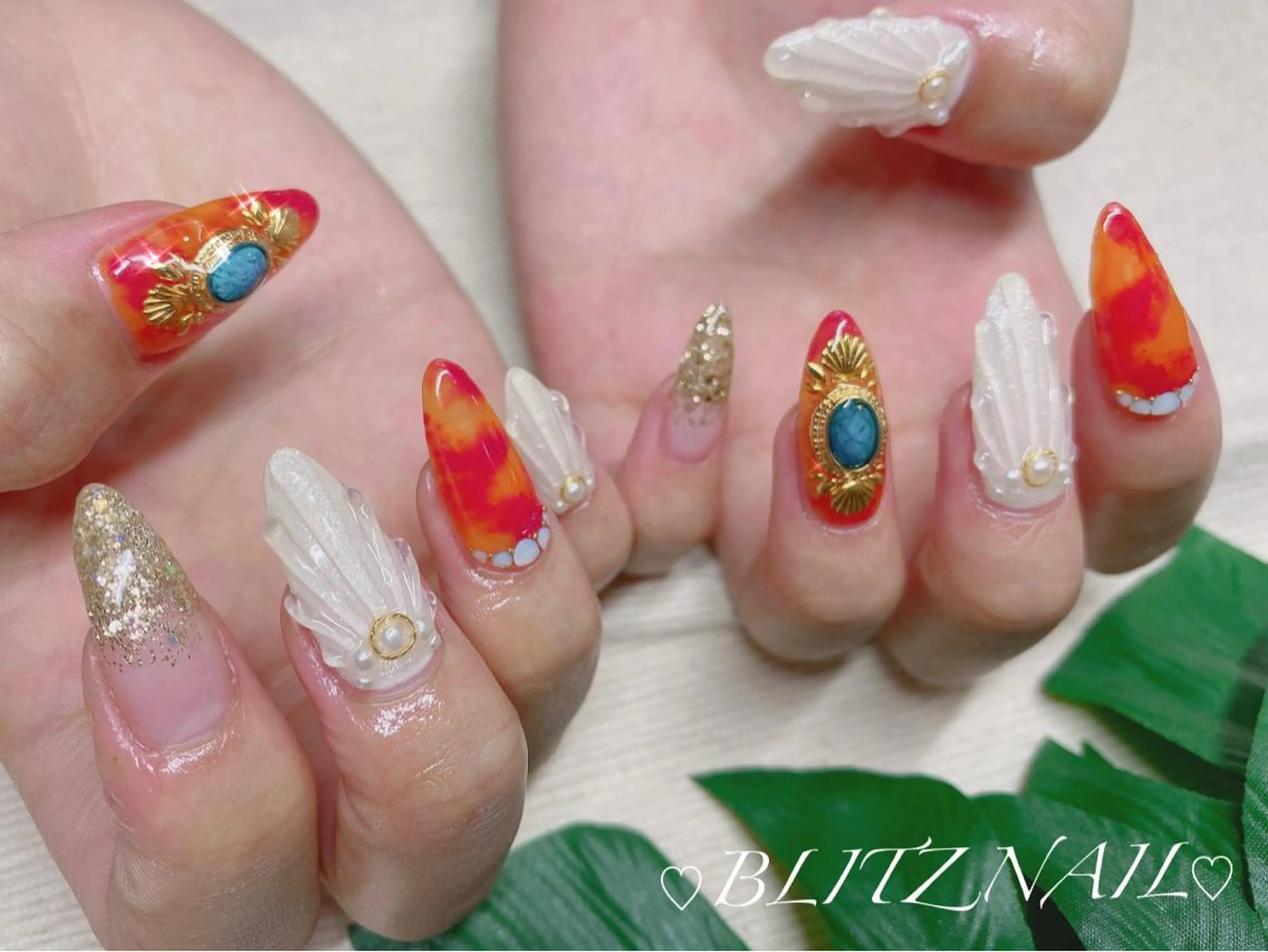 ネイル ハンドネイル BLITZ Nail 岩田💅🏻✨のネイルデザイン
