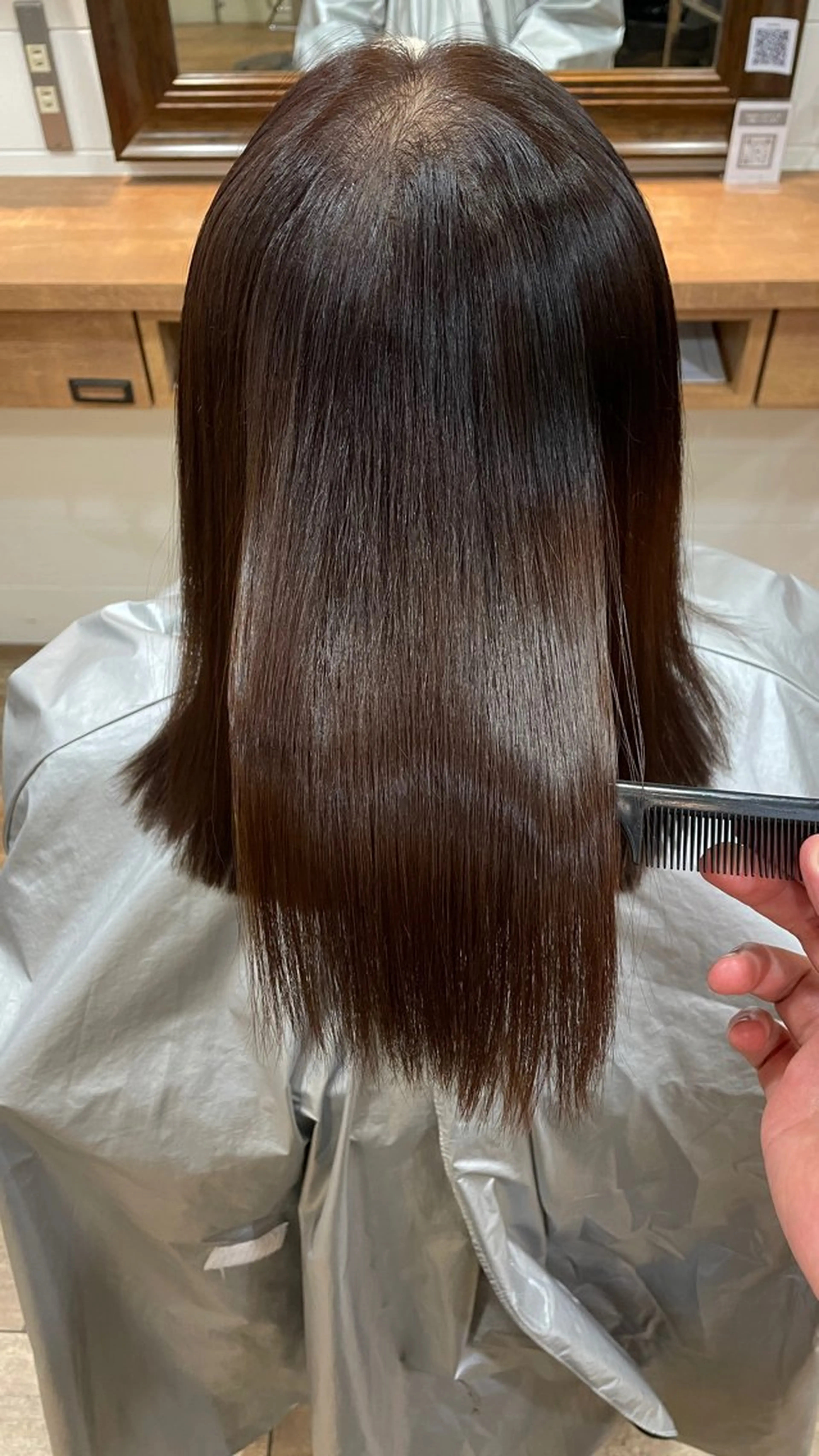 ミディアム 髪質改善 縮毛矯正 カット 縮毛矯正 トリートメント OPShair　ANELLO所属・ショート/ボブ/ メンズ/縮毛矯正のヘアスタイル