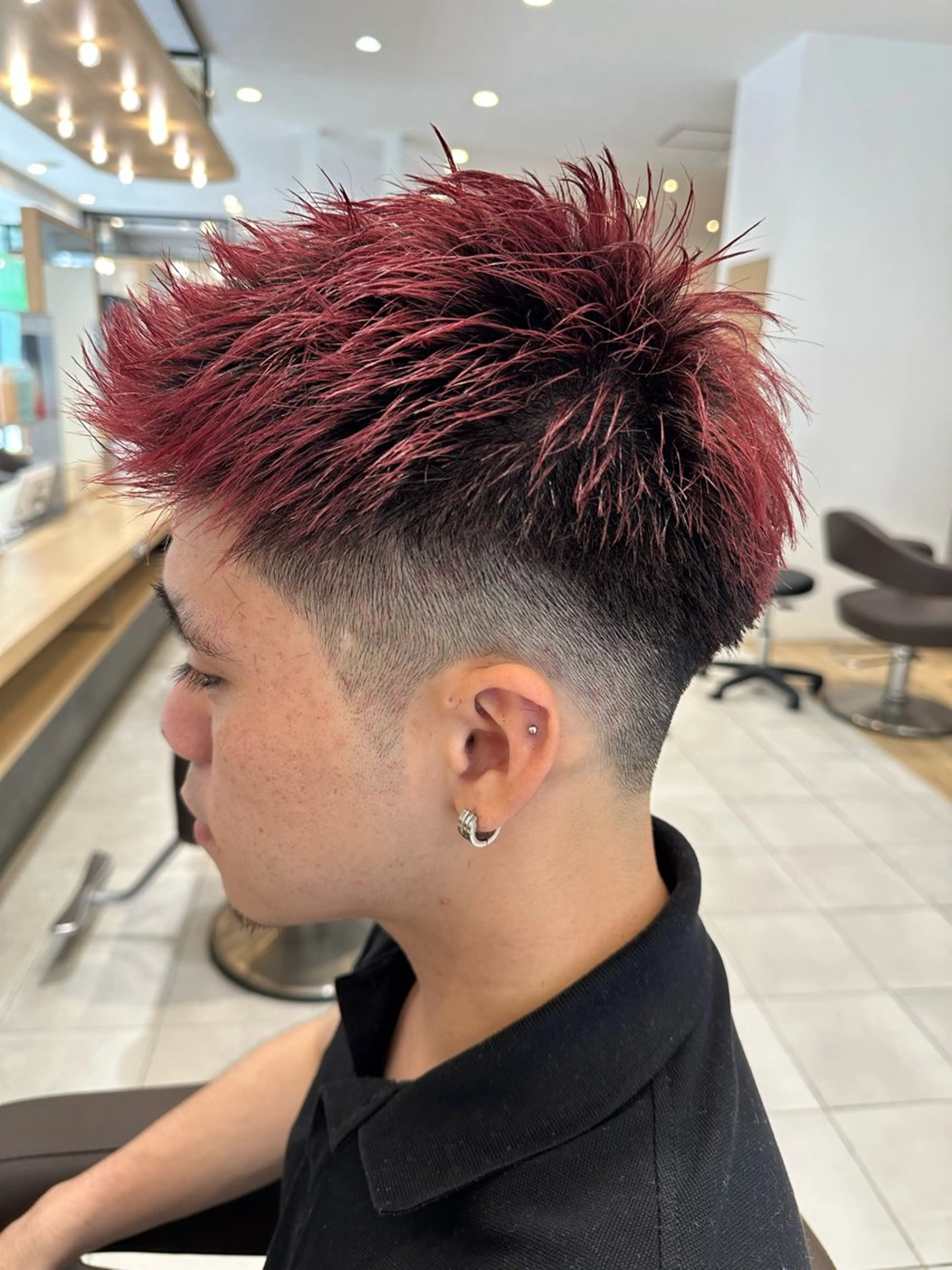 メンズ カット ヘアセット 錦糸町メンズパーマ 特化美容師Kaiのヘアスタイル