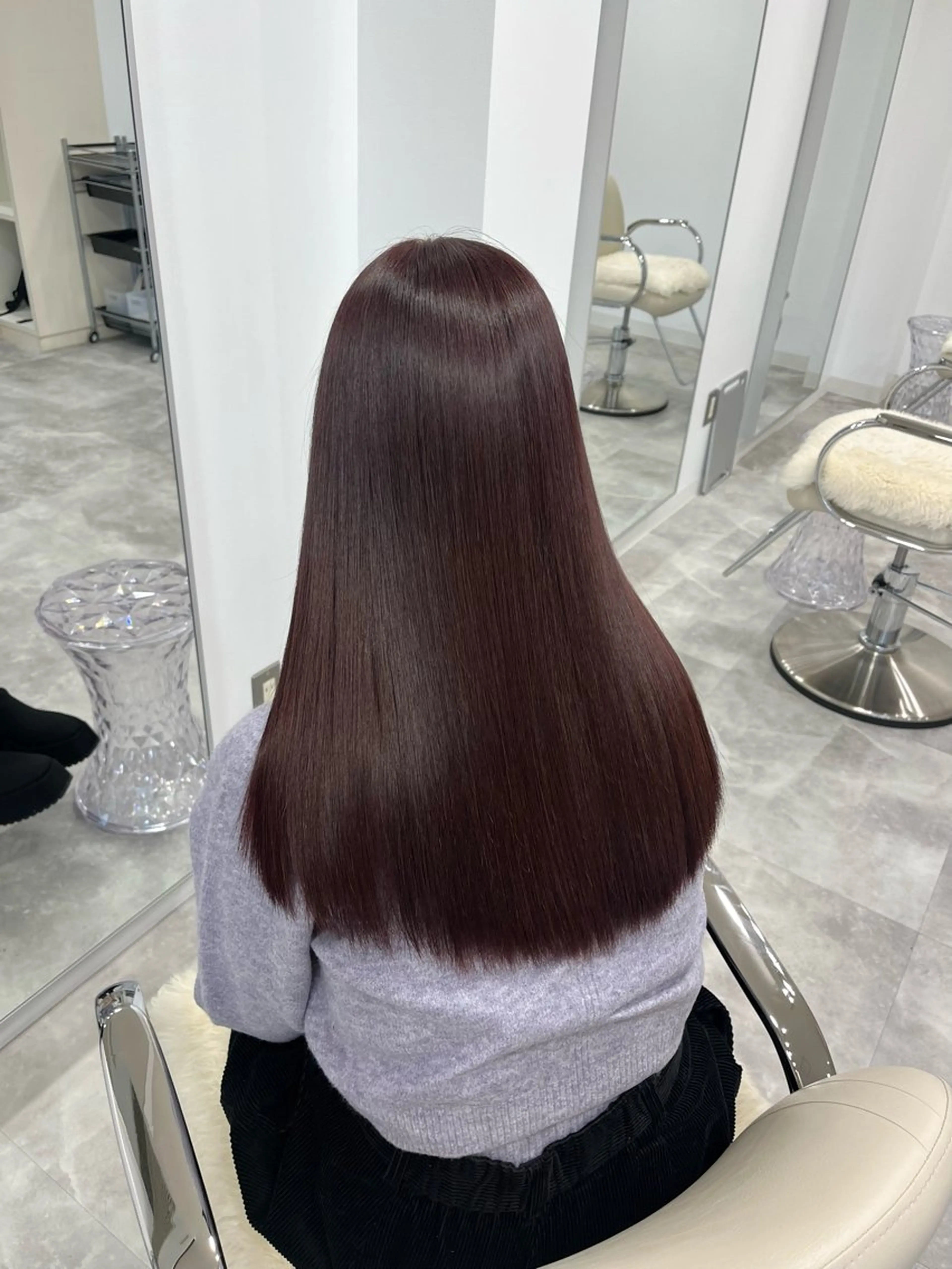 ロング ヘアカラー 𝑴𝑰𝑯𝑶 ／ワンホンヘアのヘアスタイル
